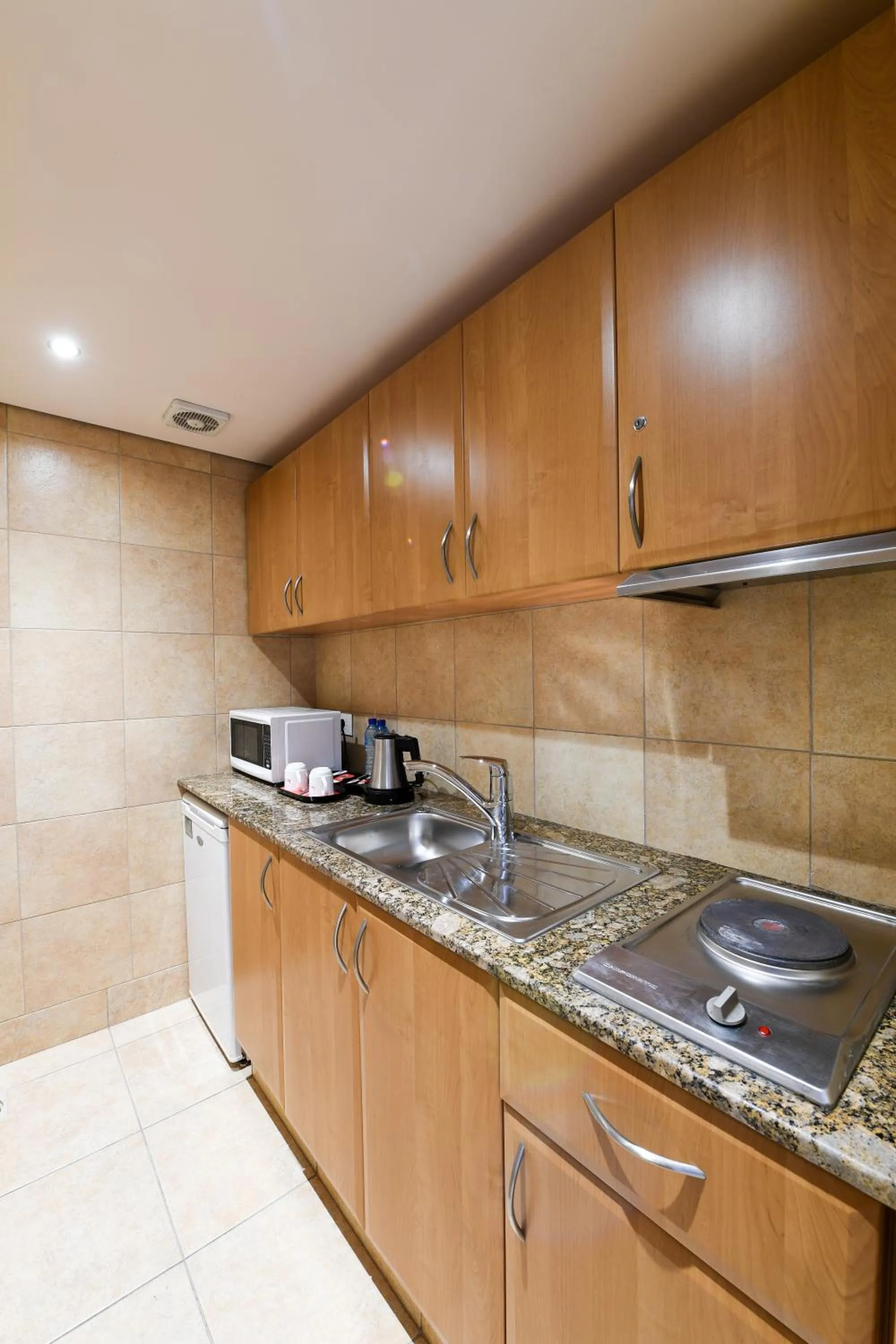 Kitchen or kitchenette in The Smallville Xpress