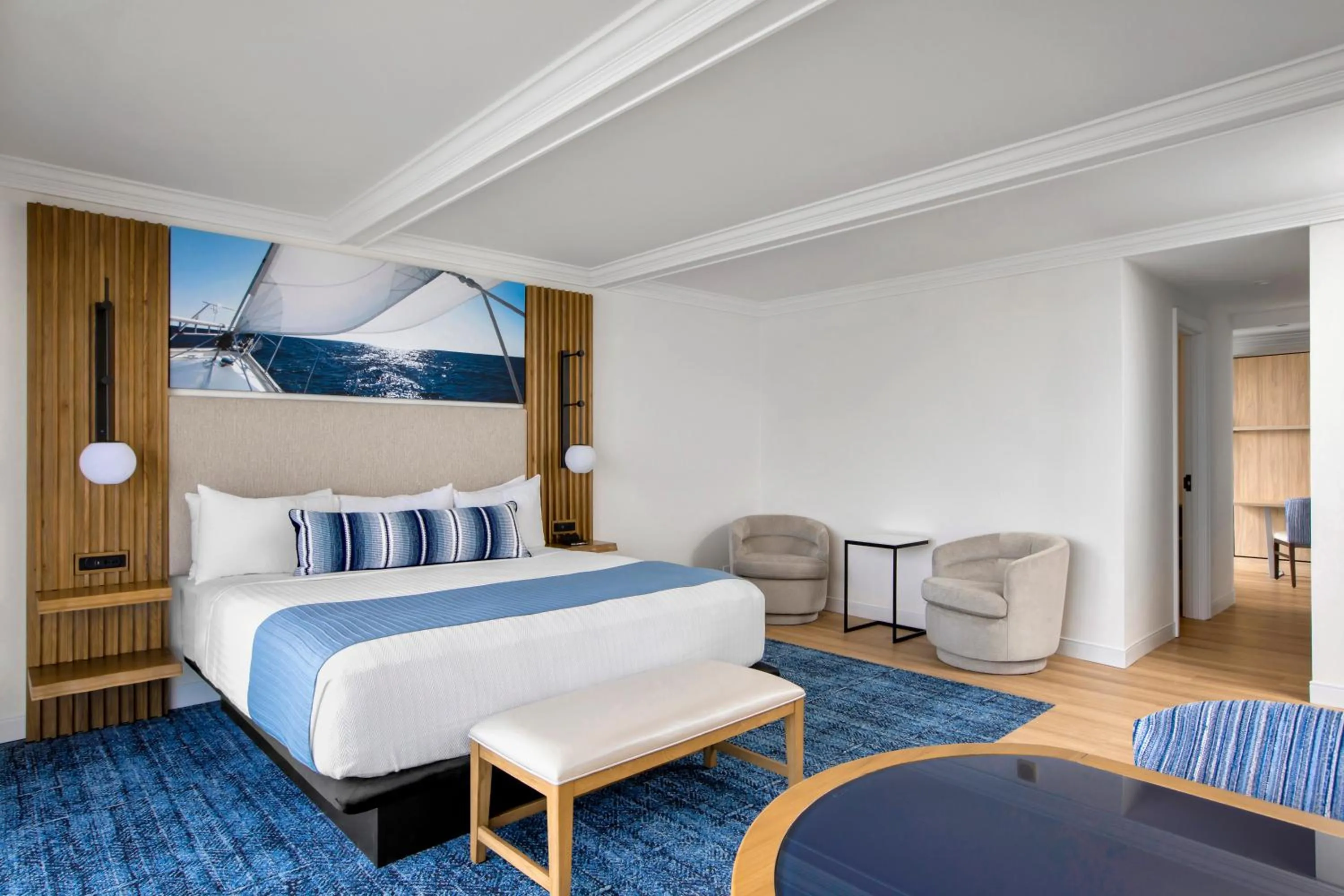 Bed in Jupiter Beach Resort & Spa