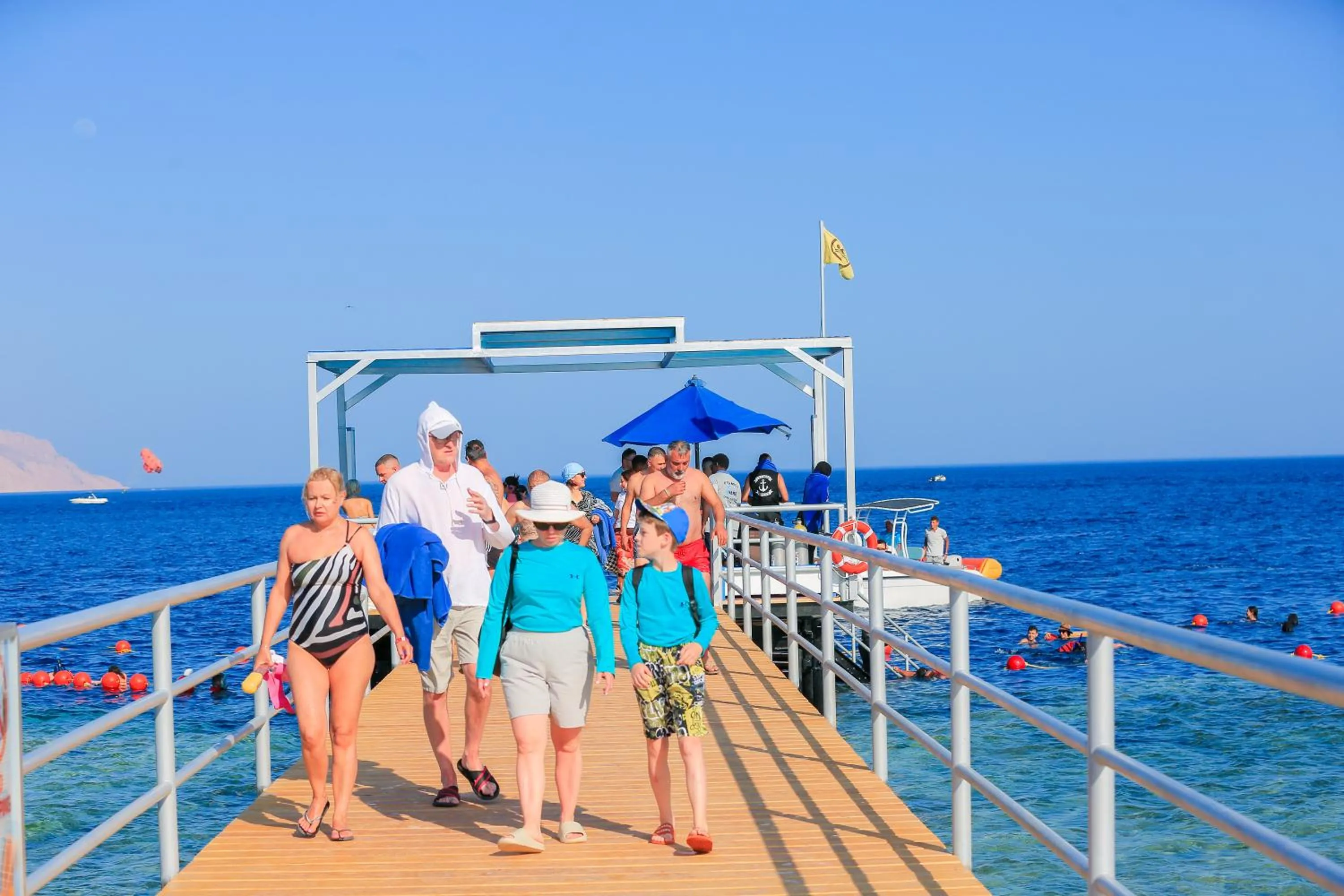 Sea view in Pickalbatros Palace Sharm "Aqua Park"- All inclusive