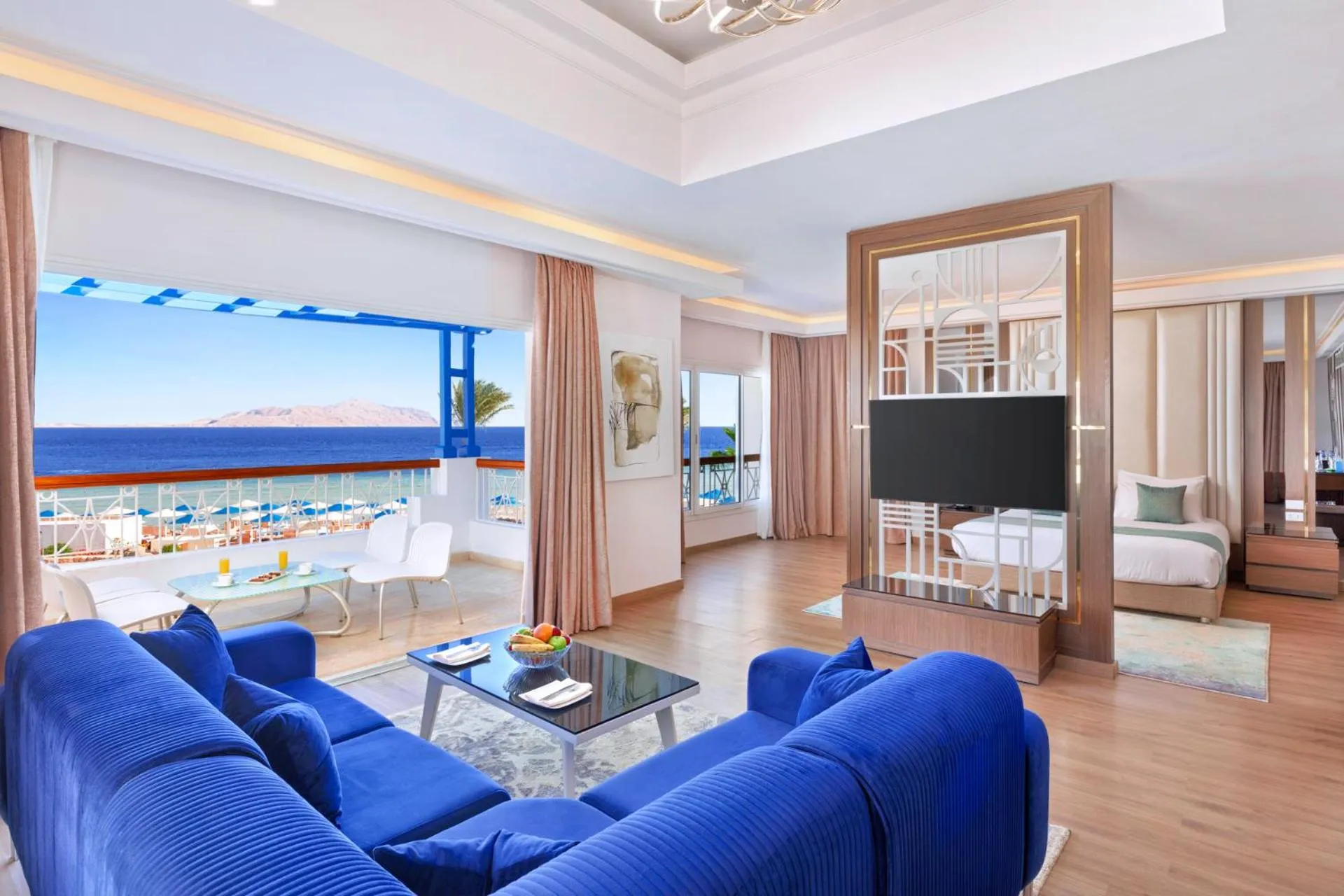 Seating area in Pickalbatros Palace Sharm "Aqua Park"- All inclusive