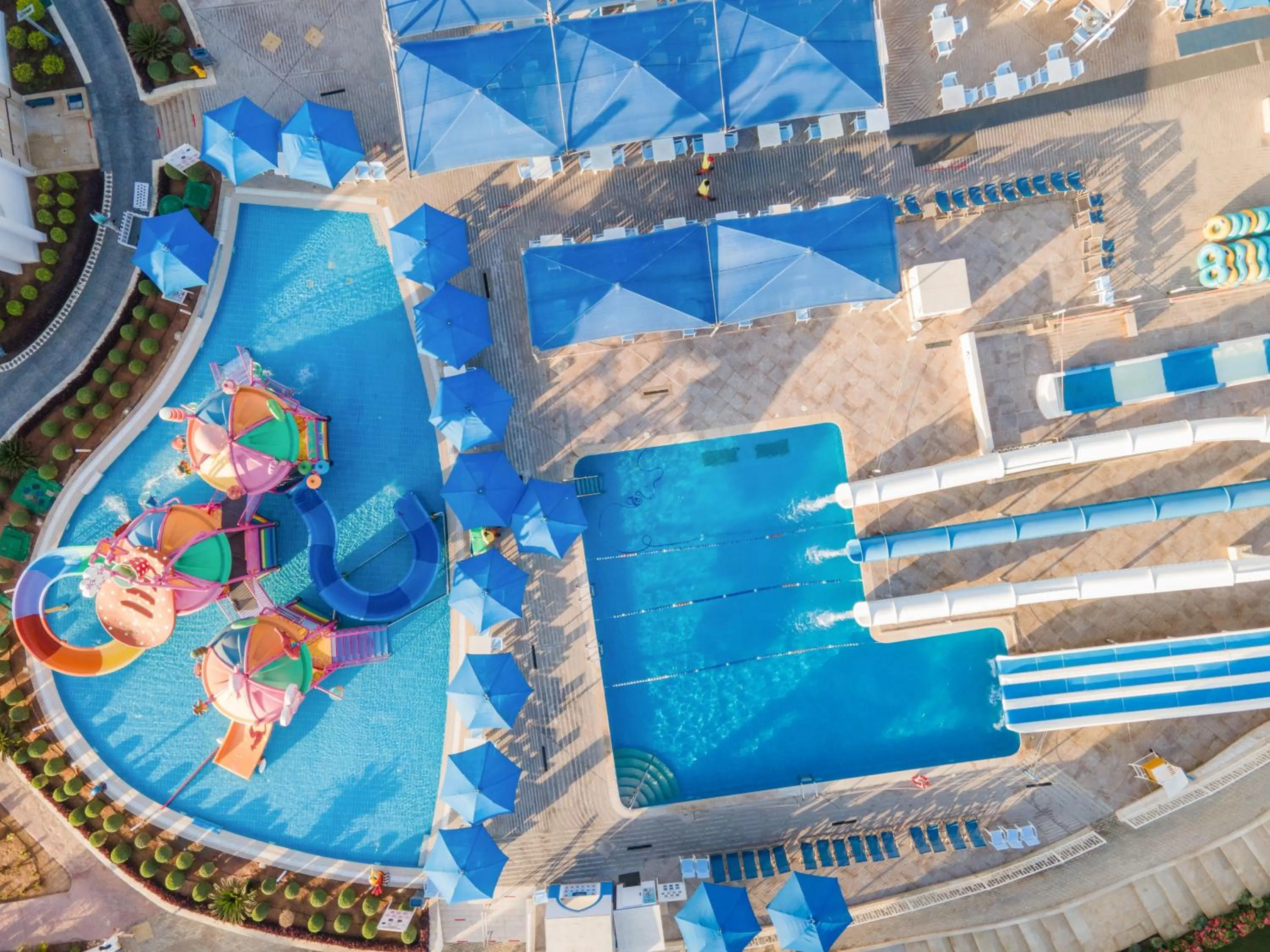 Bird's eye view in Pickalbatros Palace Sharm "Aqua Park"- All inclusive