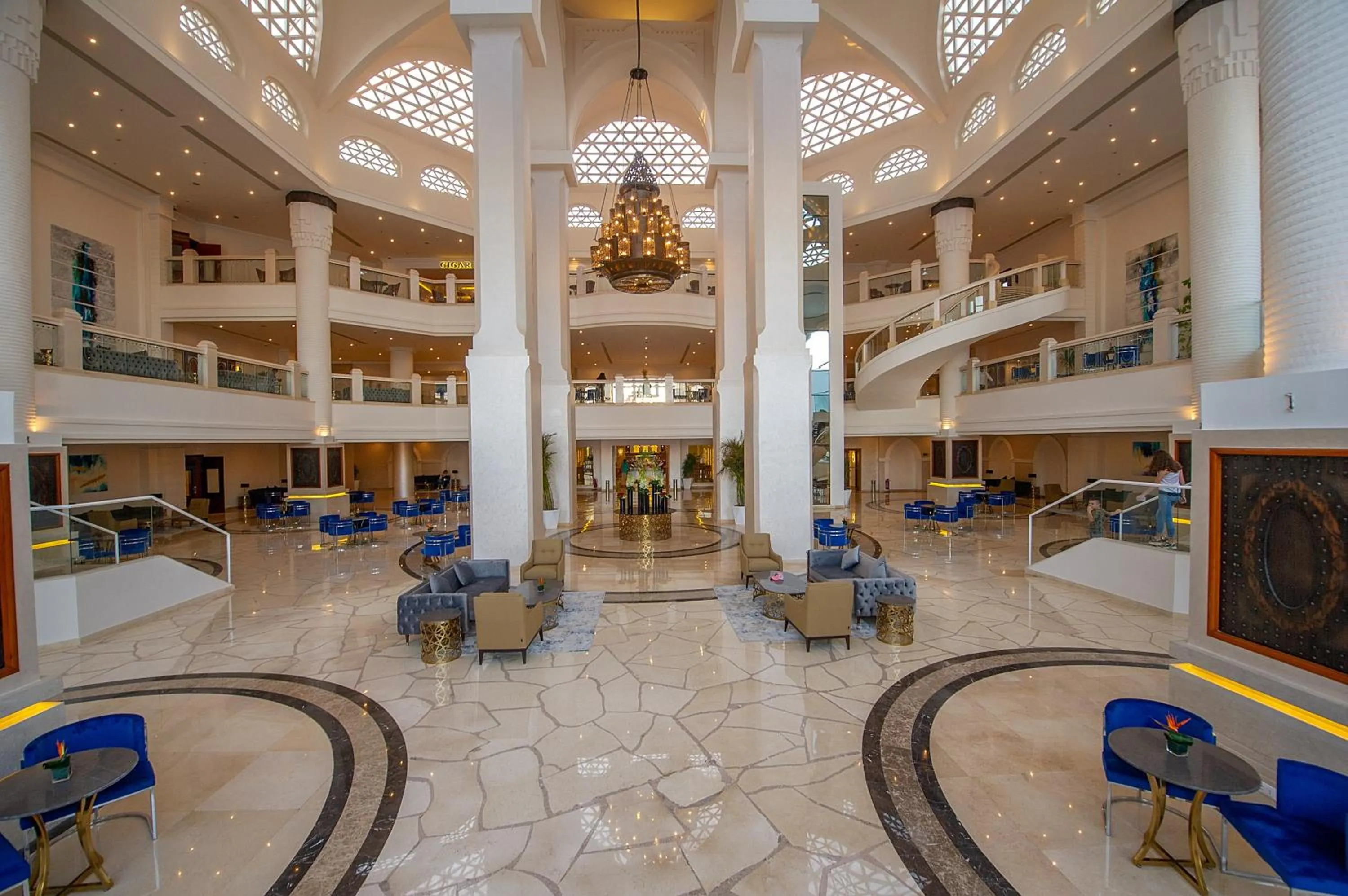 Lobby or reception in Pickalbatros Palace Sharm "Aqua Park"- All inclusive