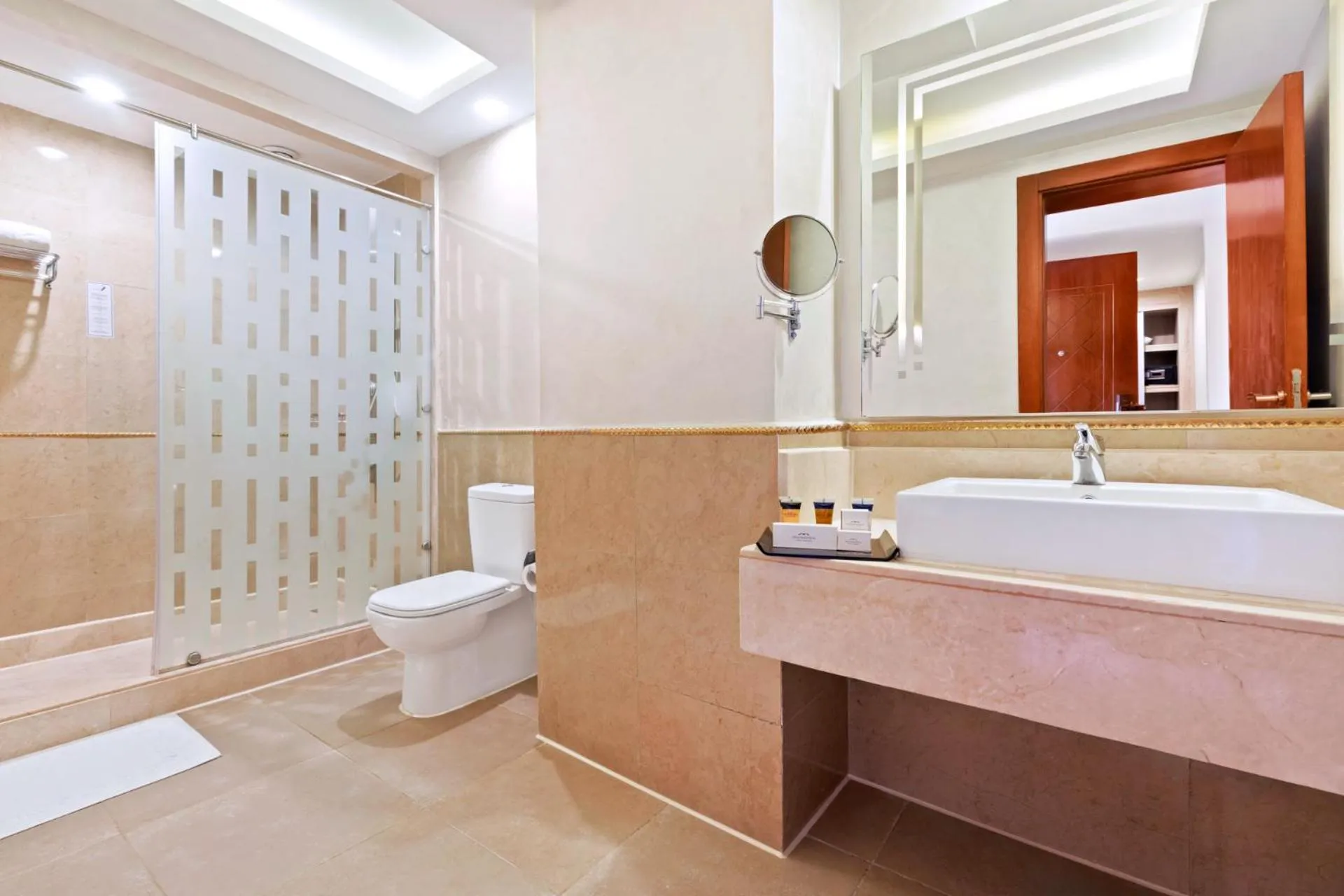 Bathroom in Pickalbatros Palace Sharm "Aqua Park"- All inclusive