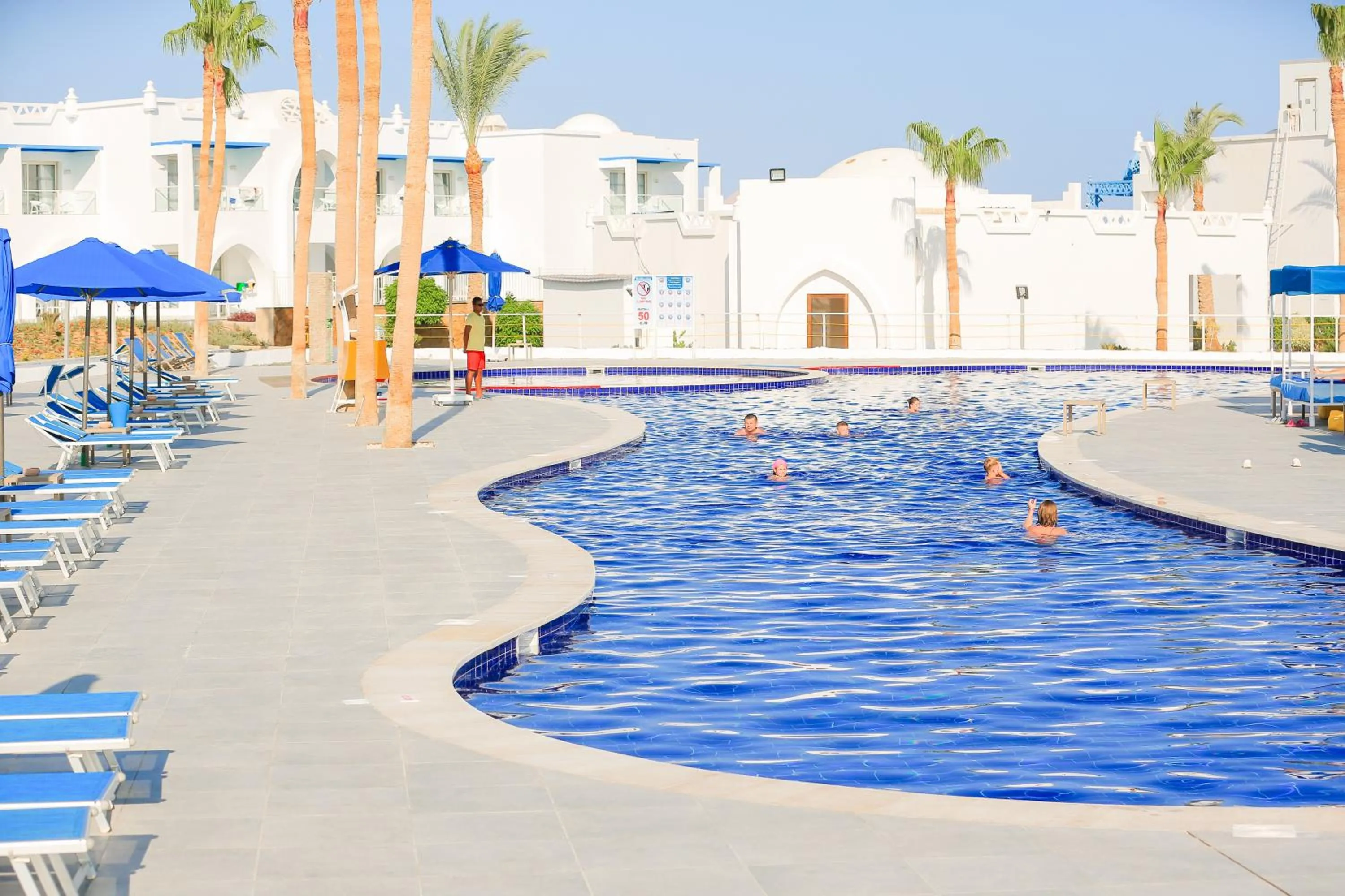 Swimming pool in Pickalbatros Palace Sharm "Aqua Park"- All inclusive