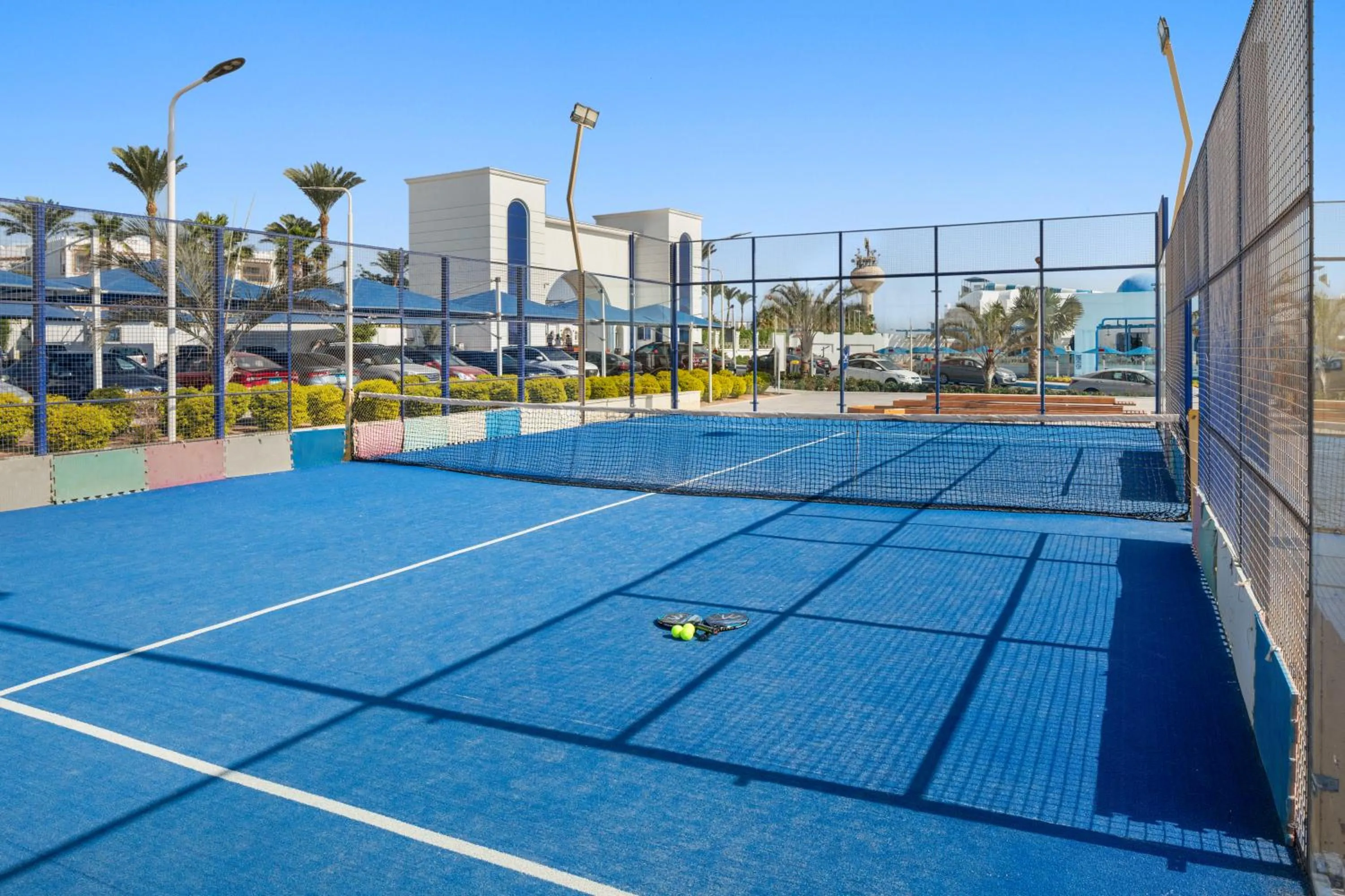 Tennis court in Pickalbatros Palace Sharm "Aqua Park"- All inclusive