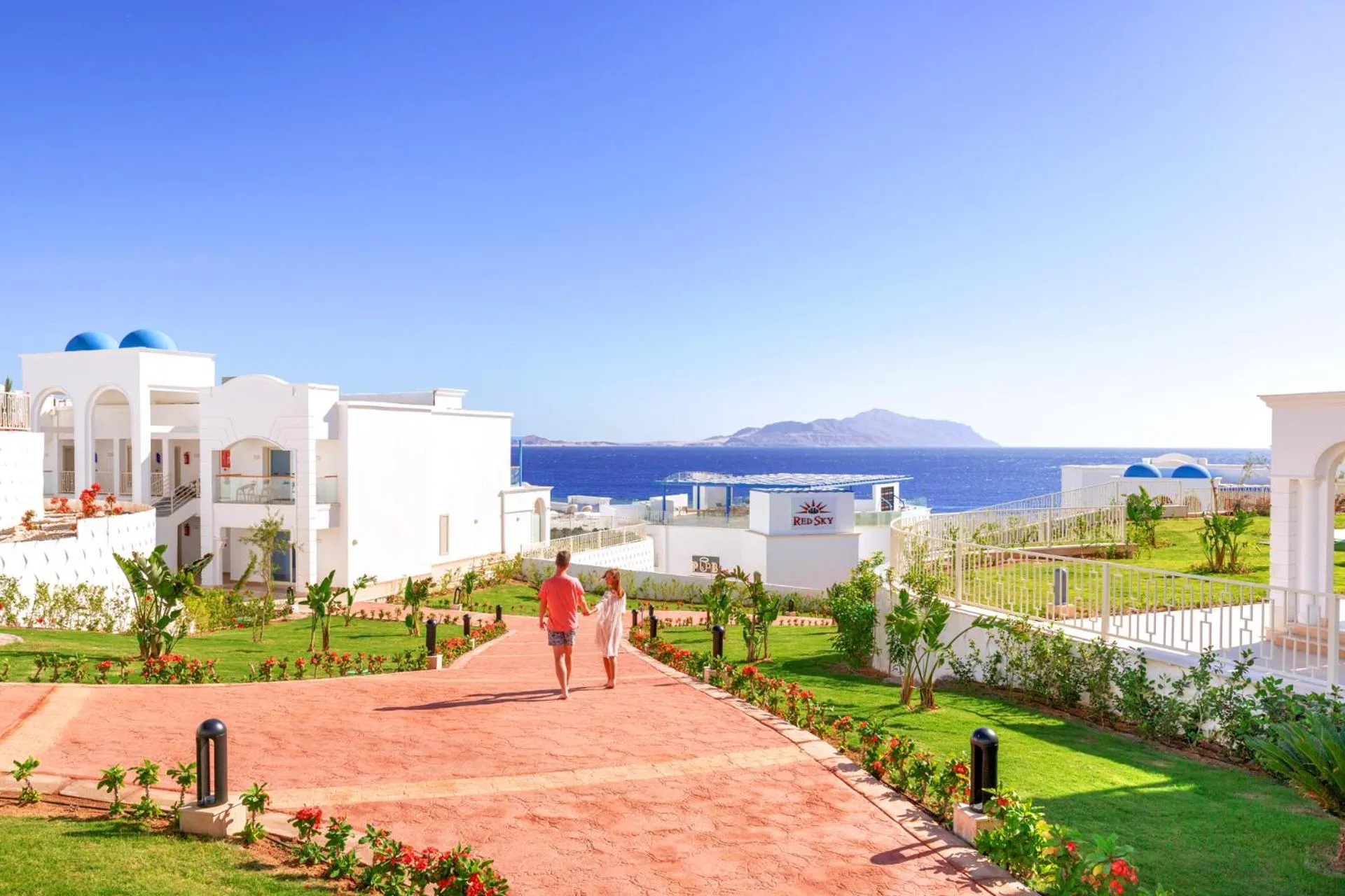 Natural landscape in Pickalbatros Palace Sharm "Aqua Park"- All inclusive