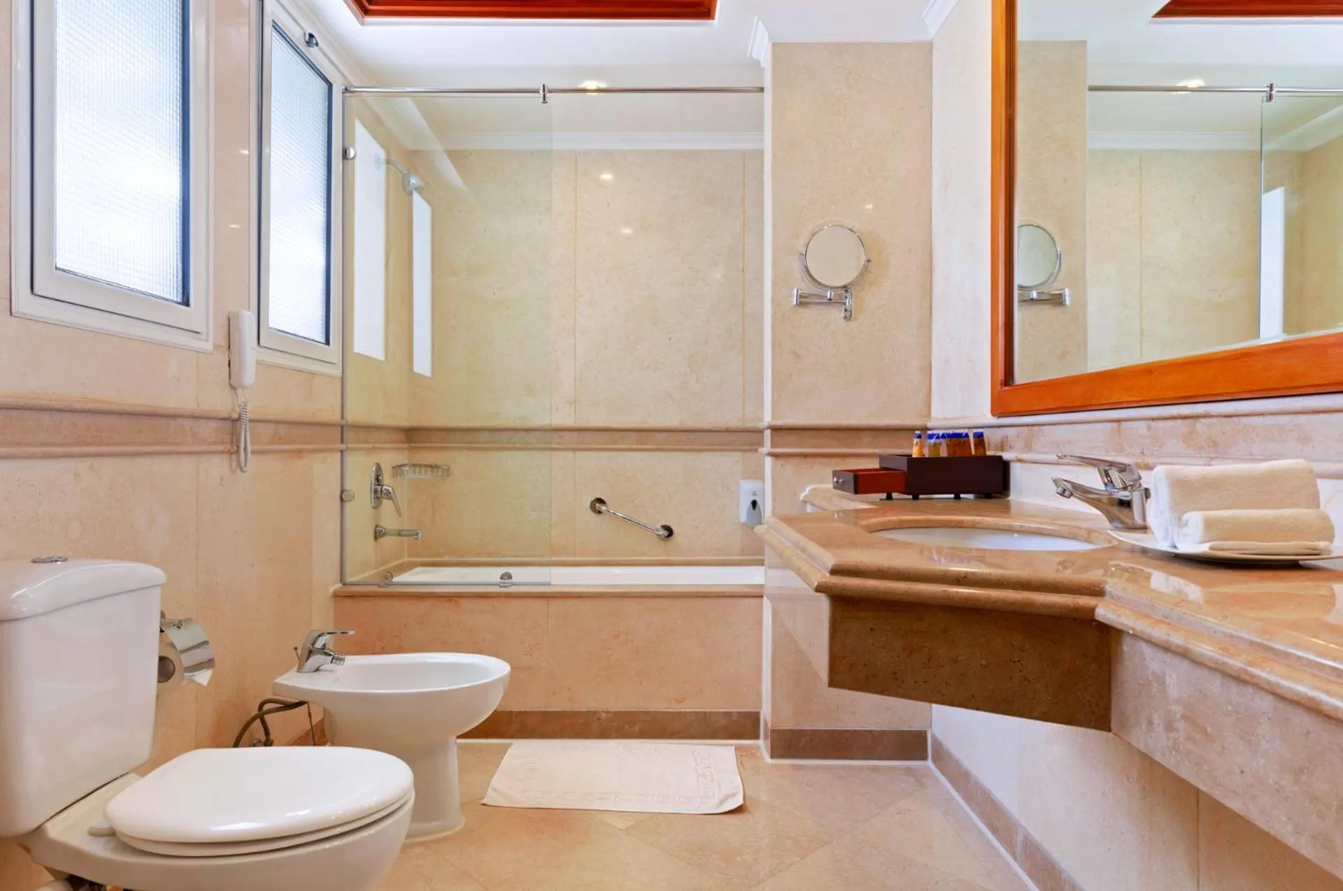 Bathroom in Pickalbatros Palace Sharm "Aqua Park"- All inclusive