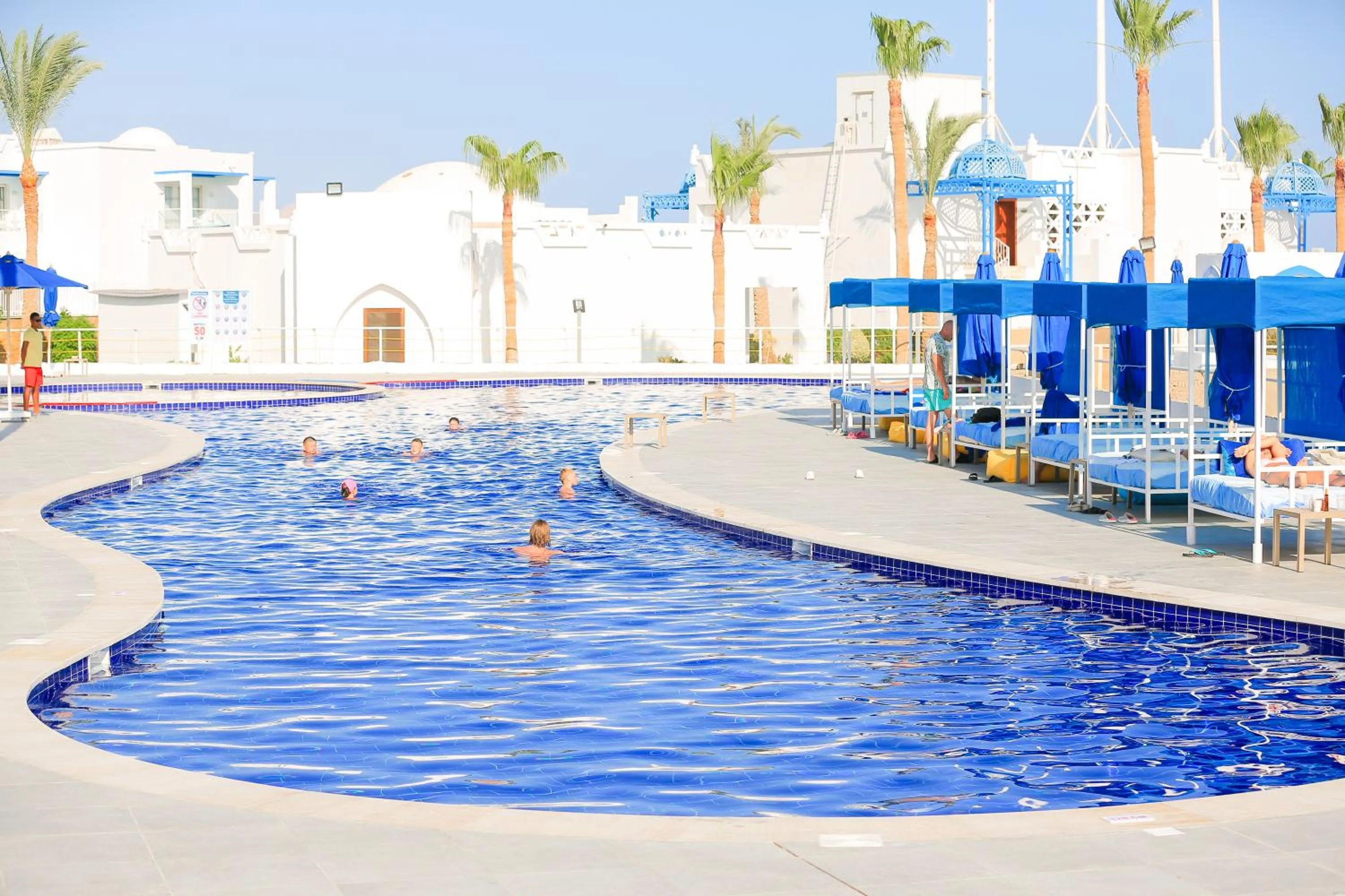 Swimming pool in Pickalbatros Palace Sharm "Aqua Park"- All inclusive