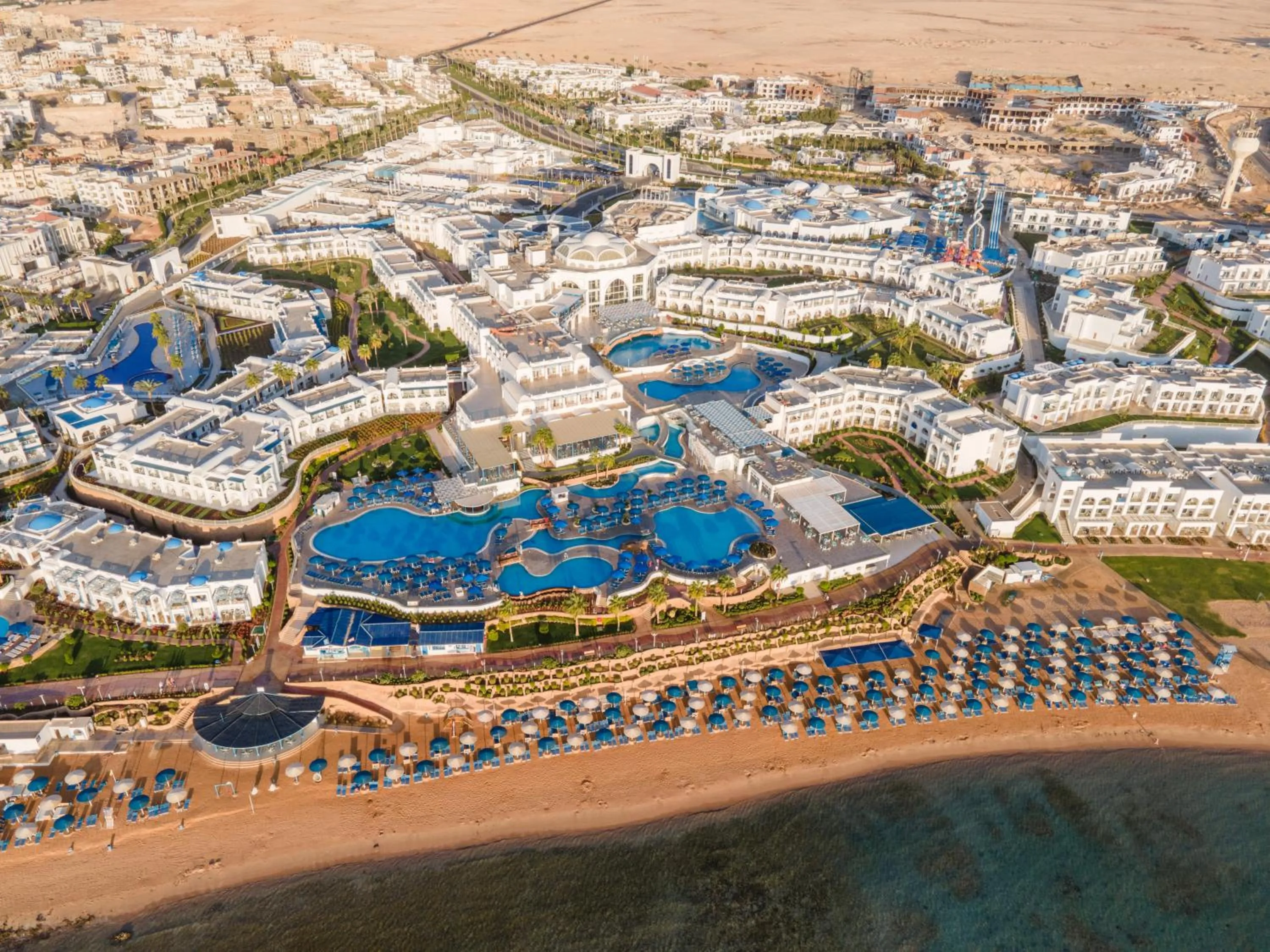 Bird's eye view in Pickalbatros Palace Sharm "Aqua Park"- All inclusive