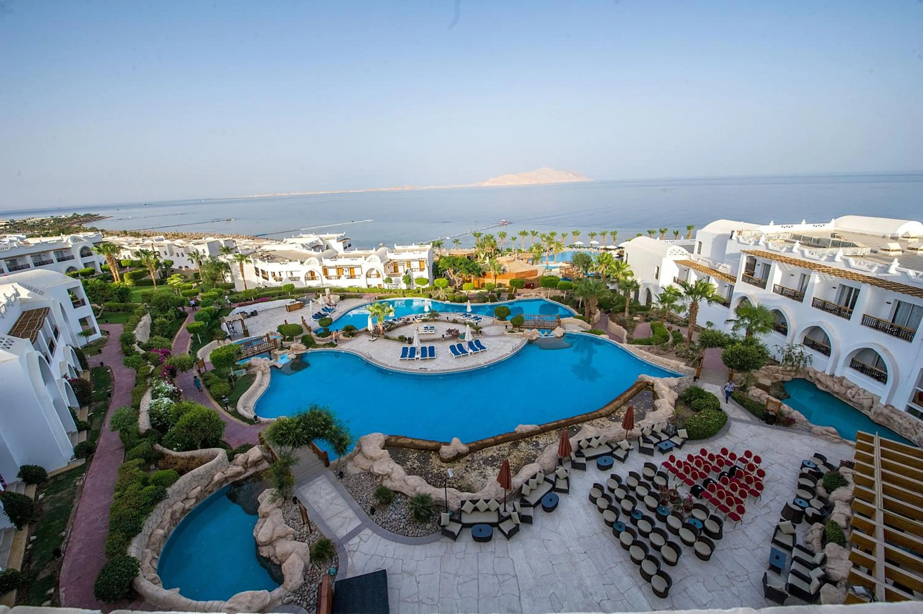 View (from property/room) in Pickalbatros Palace Sharm "Aqua Park"- All inclusive