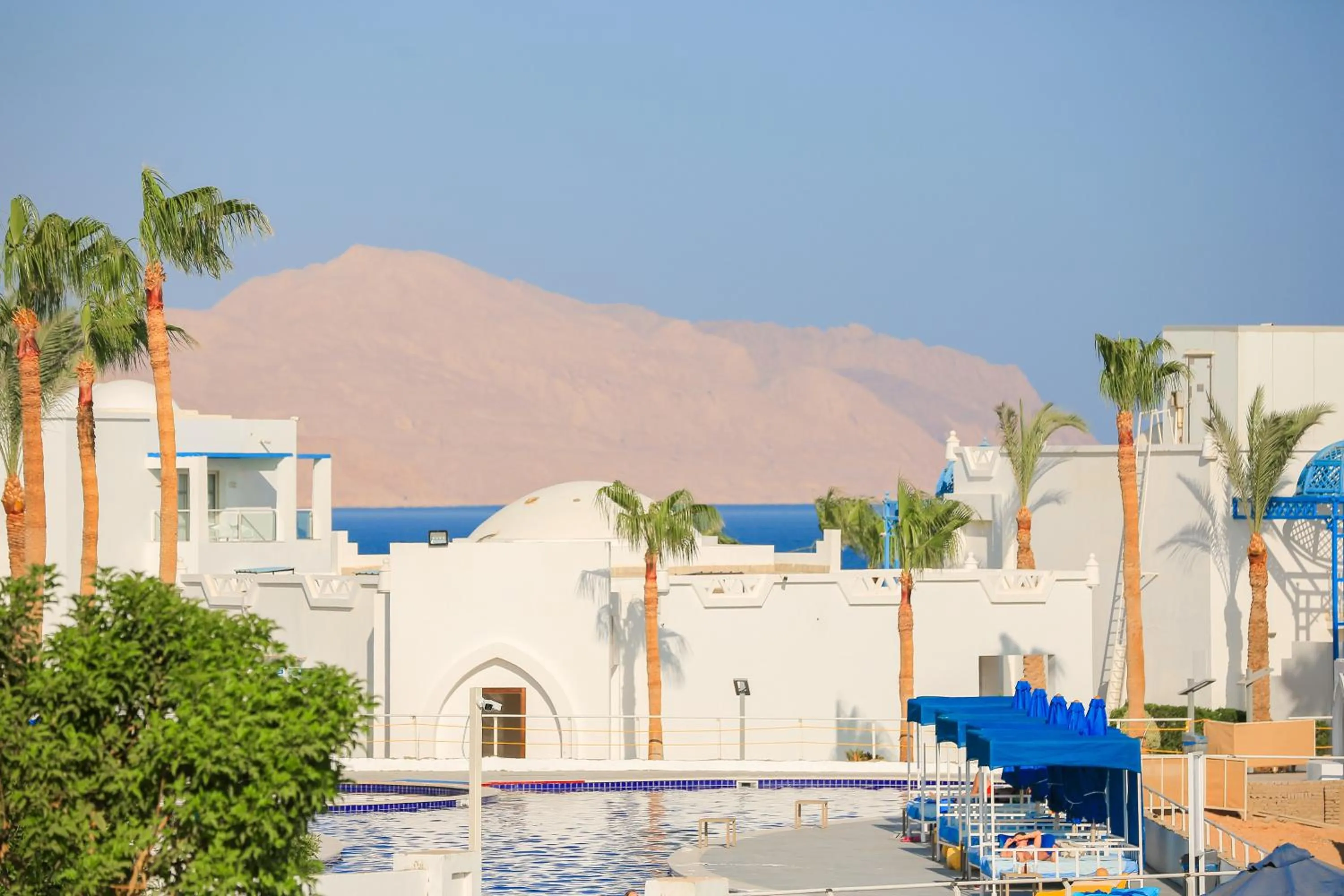 Mountain view in Pickalbatros Palace Sharm "Aqua Park"- All inclusive