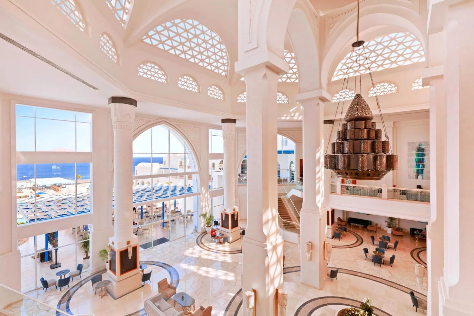 Lobby or reception in Pickalbatros Palace Sharm "Aqua Park"- All inclusive