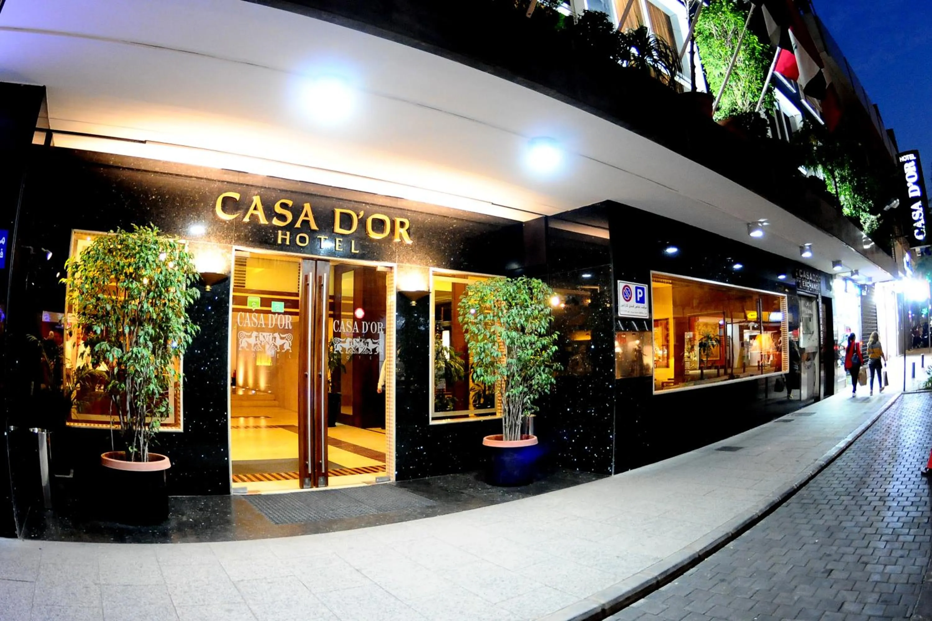 Facade/entrance in Casa D'or Hotel