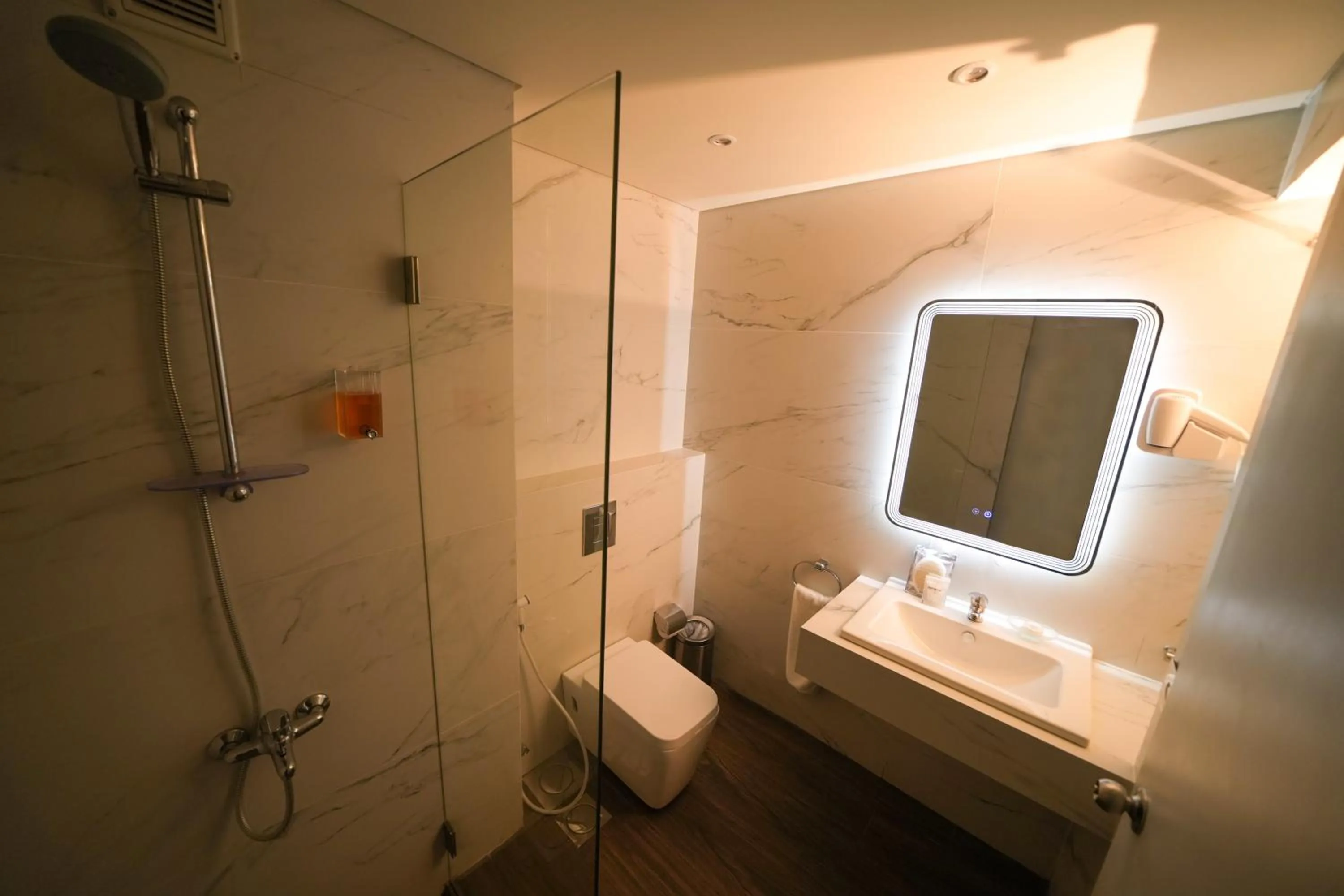 Toilet in Casa D'or Hotel