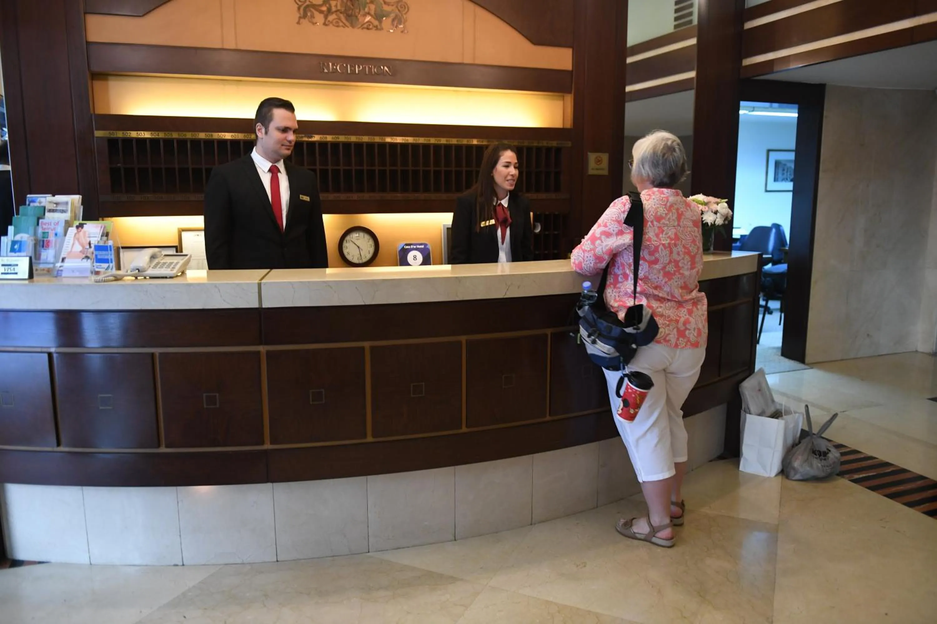 Lobby or reception in Casa D'or Hotel