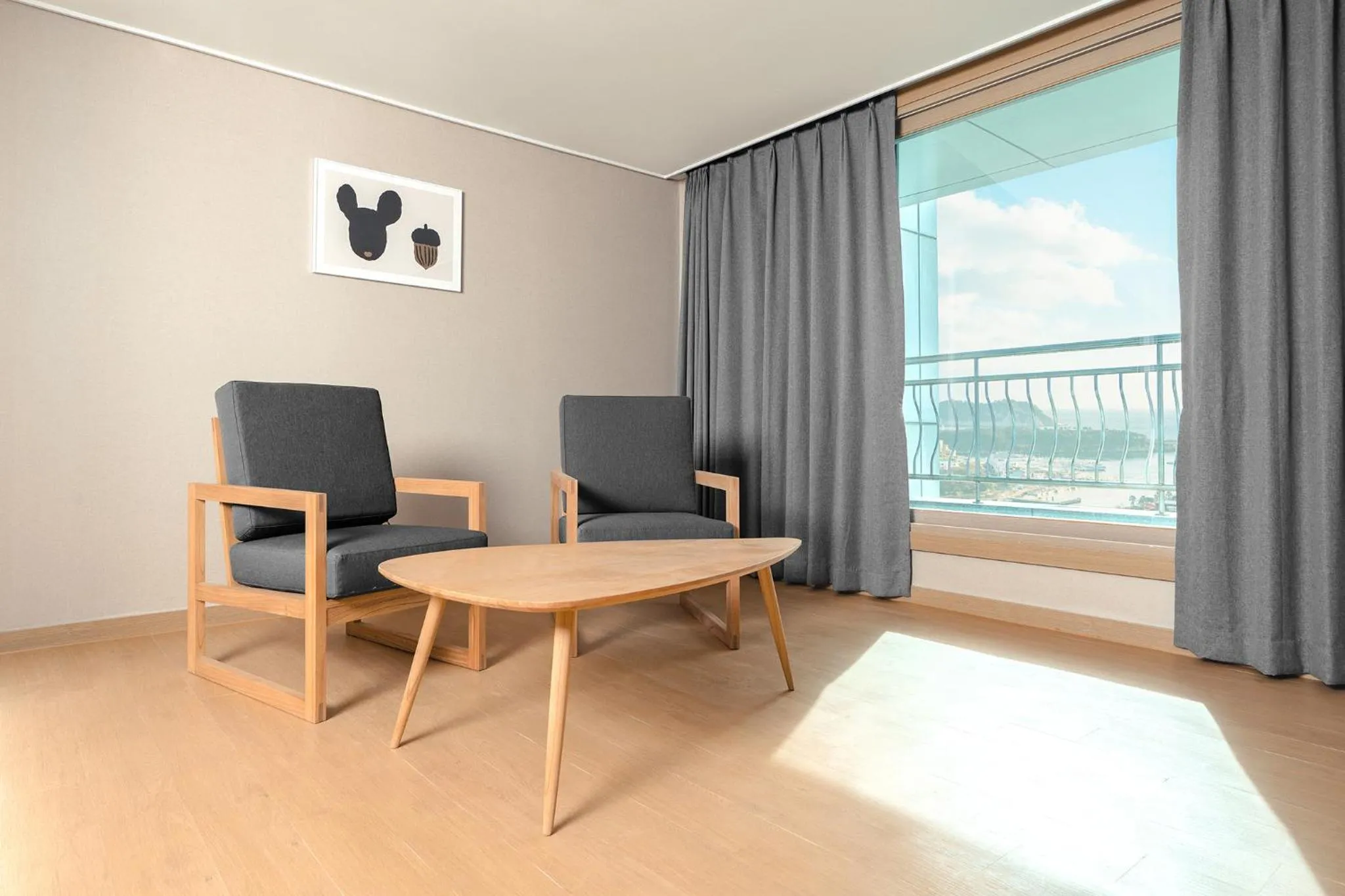 Balcony/Terrace in Heyy Seogwipo Hotel