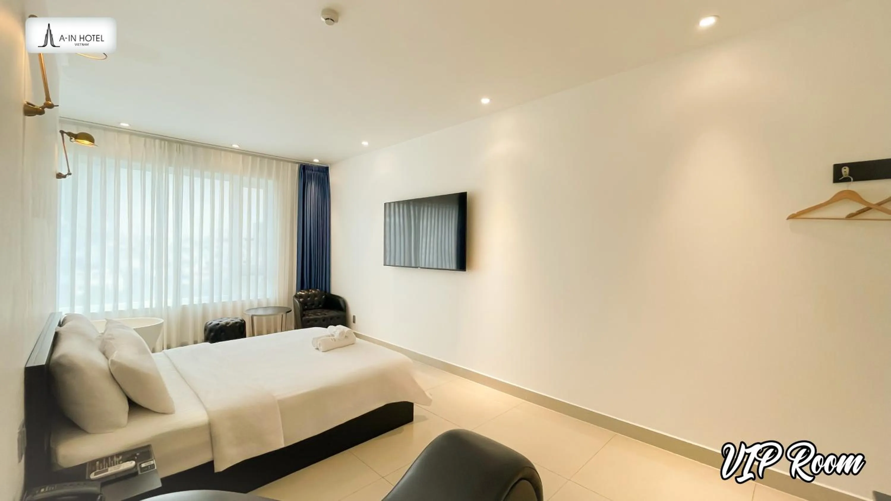 Bedroom, Bed in A In Hotel Riverside