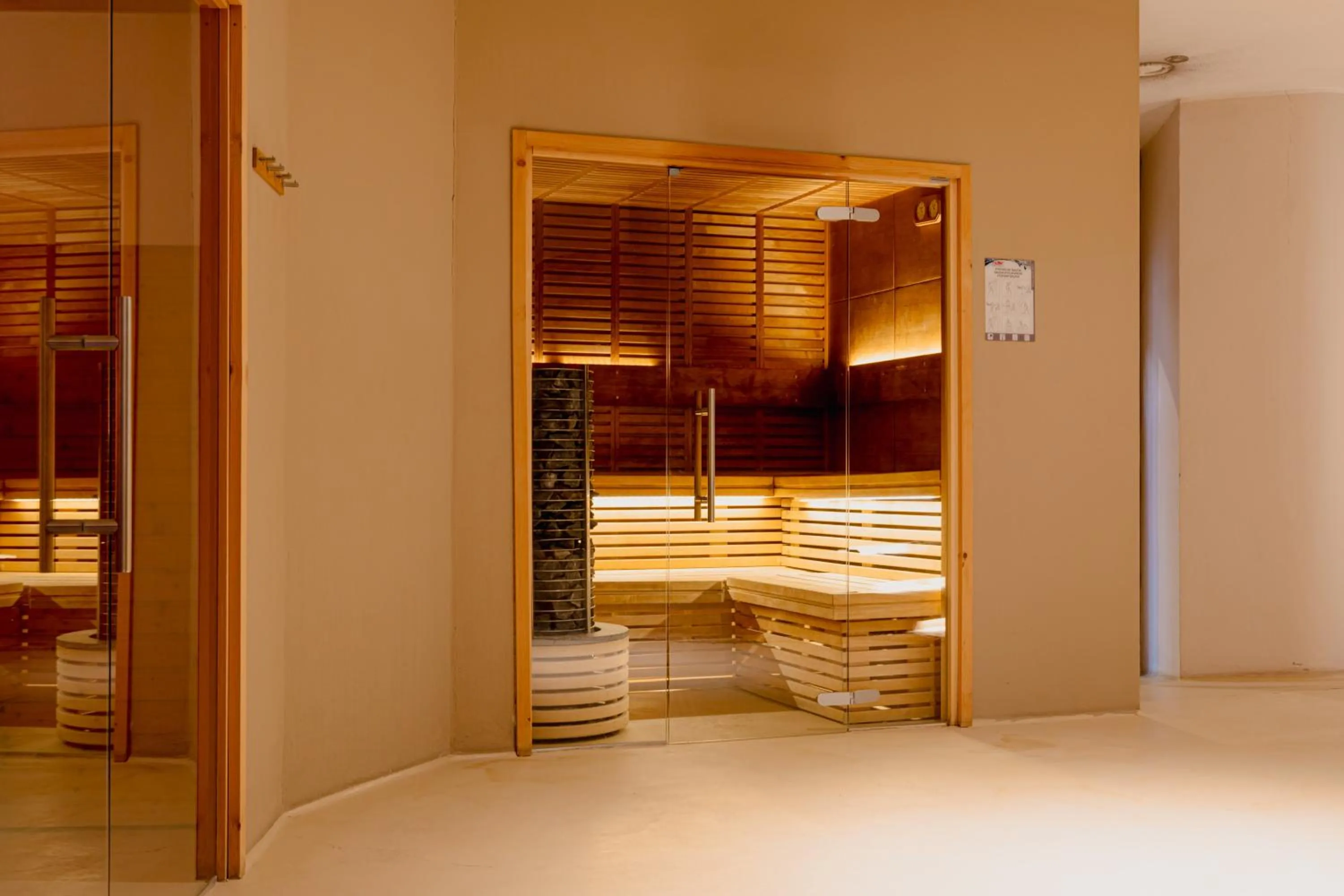 Sauna in Mercure Olbia