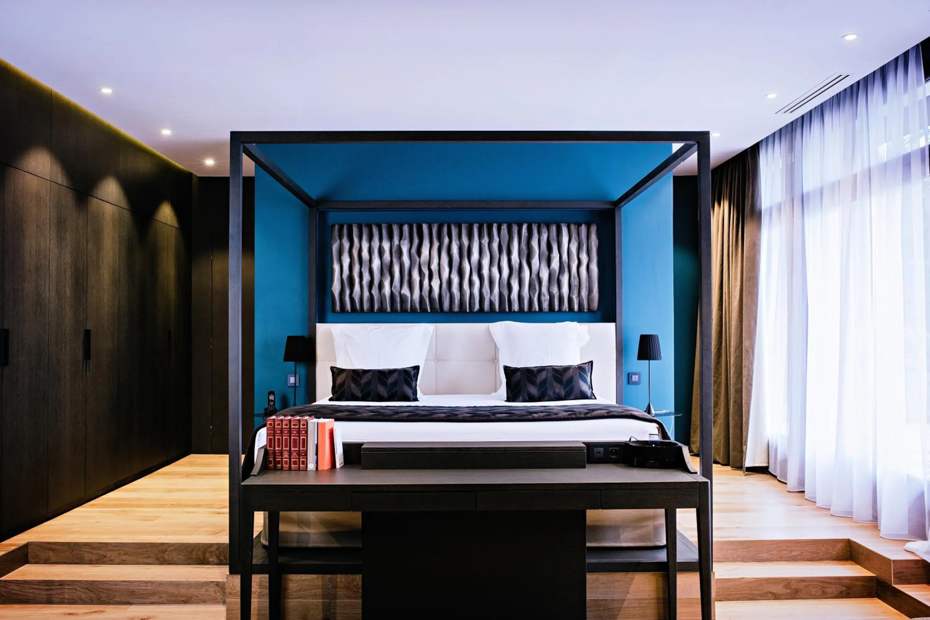 Bedroom in Auberge Du Père Bise - Jean Sulpice