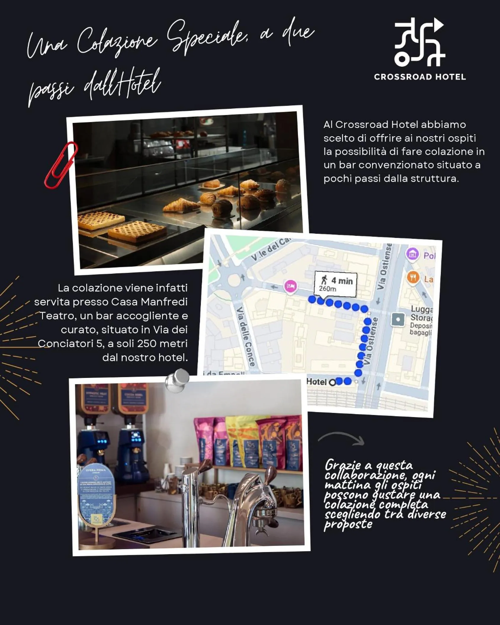 Breakfast in Crossroad Hotel