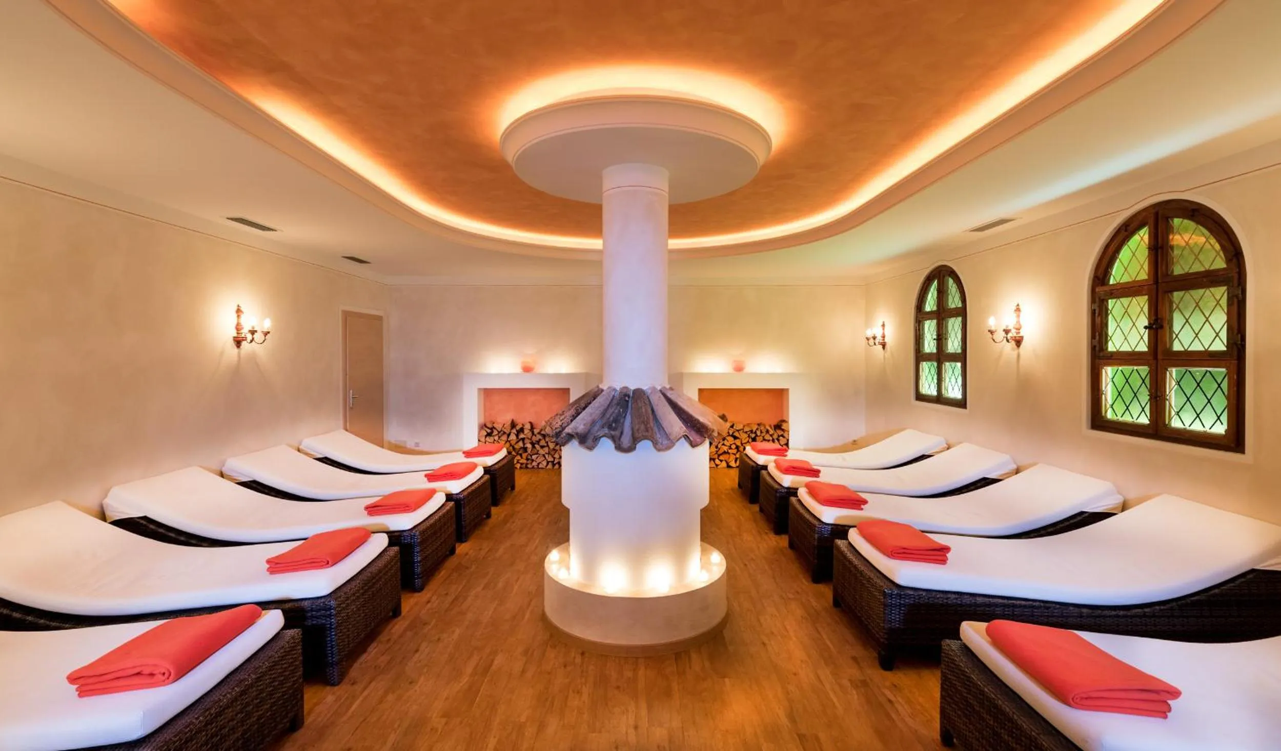 Sauna in Mirabell Alpine Garden Resort & Spa