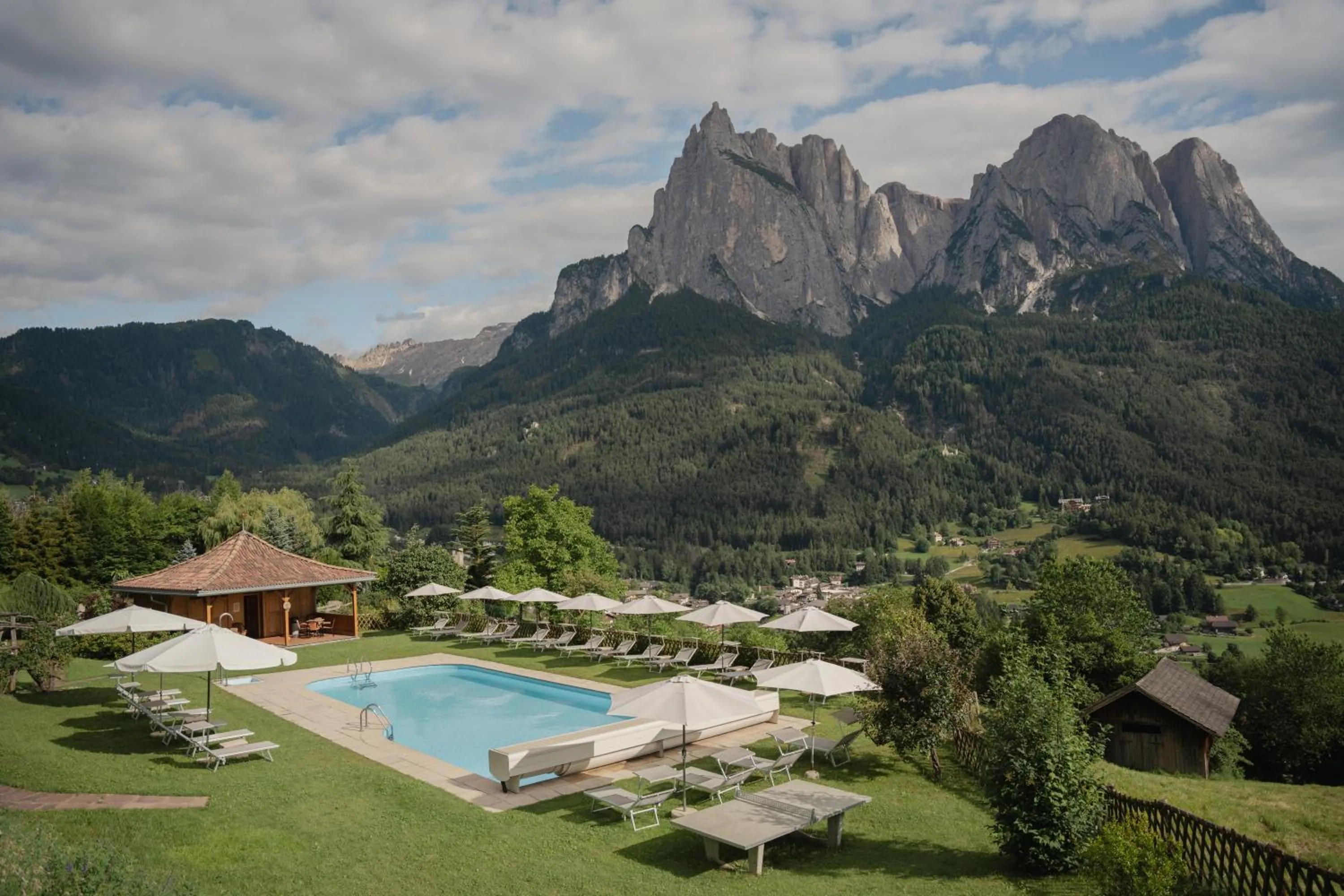 Pool view in Mirabell Alpine Garden Resort & Spa