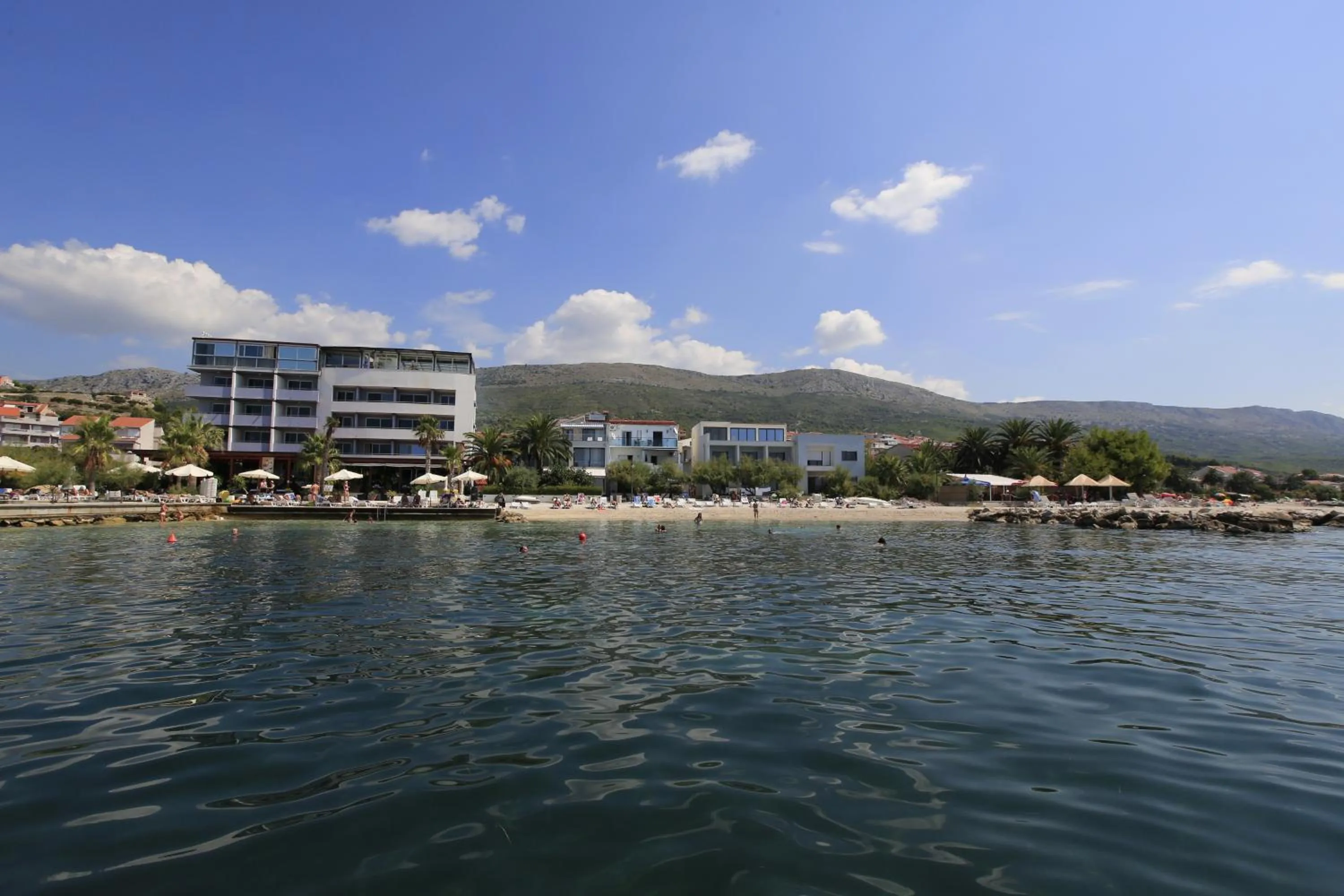 Bird's eye view in Beach Hotel Split
