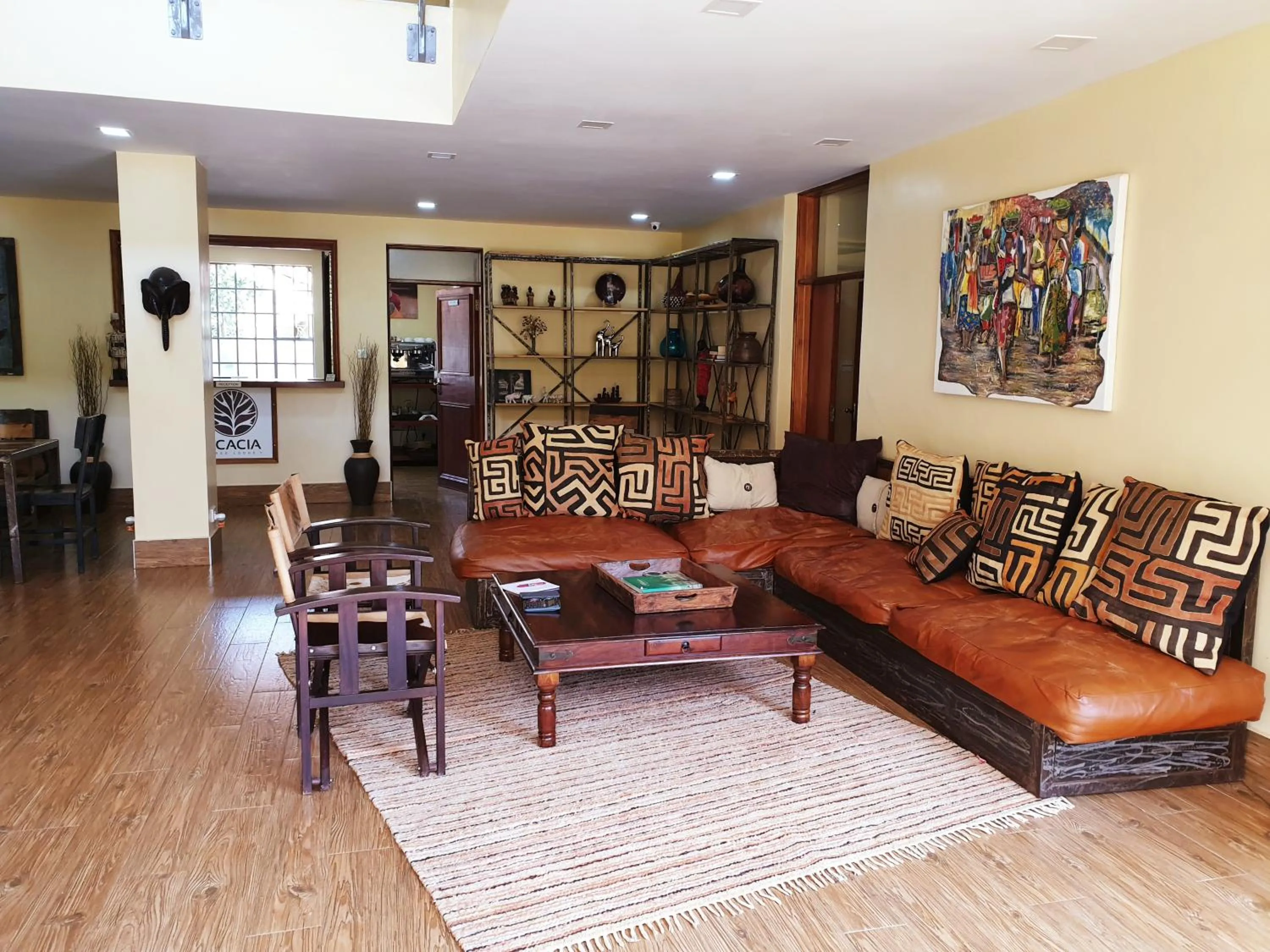 Lobby or reception in Acacia Tree Lodge