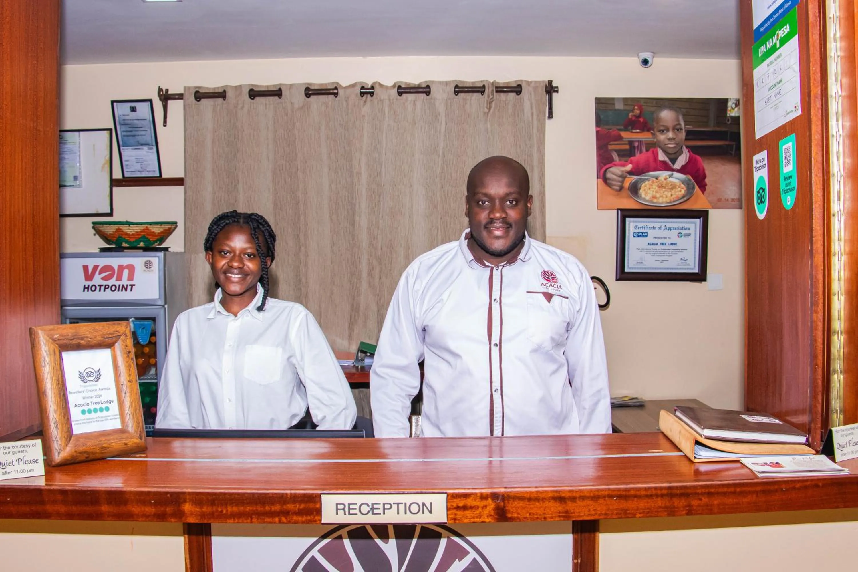 Staff in Acacia Tree Lodge