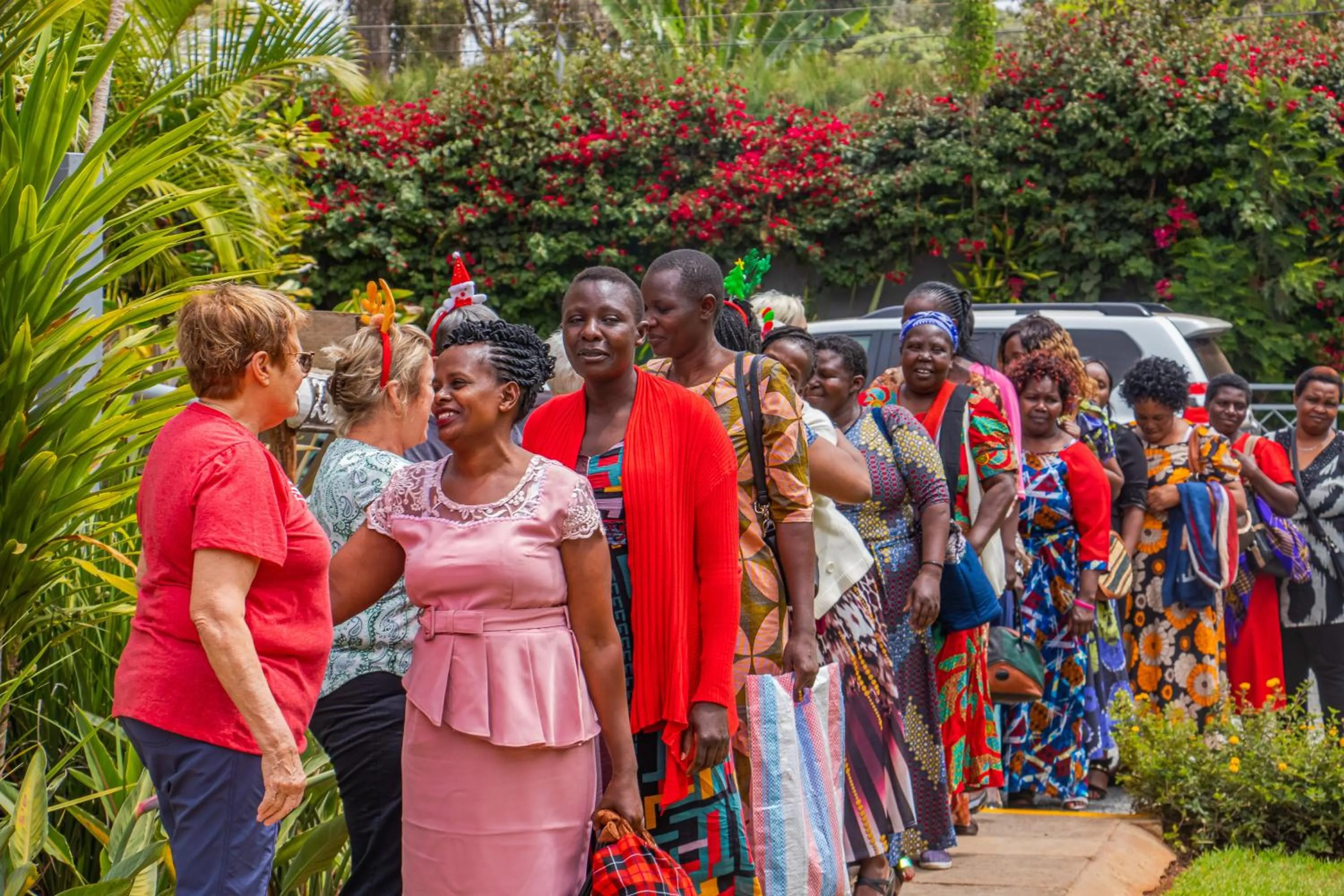 People in Acacia Tree Lodge