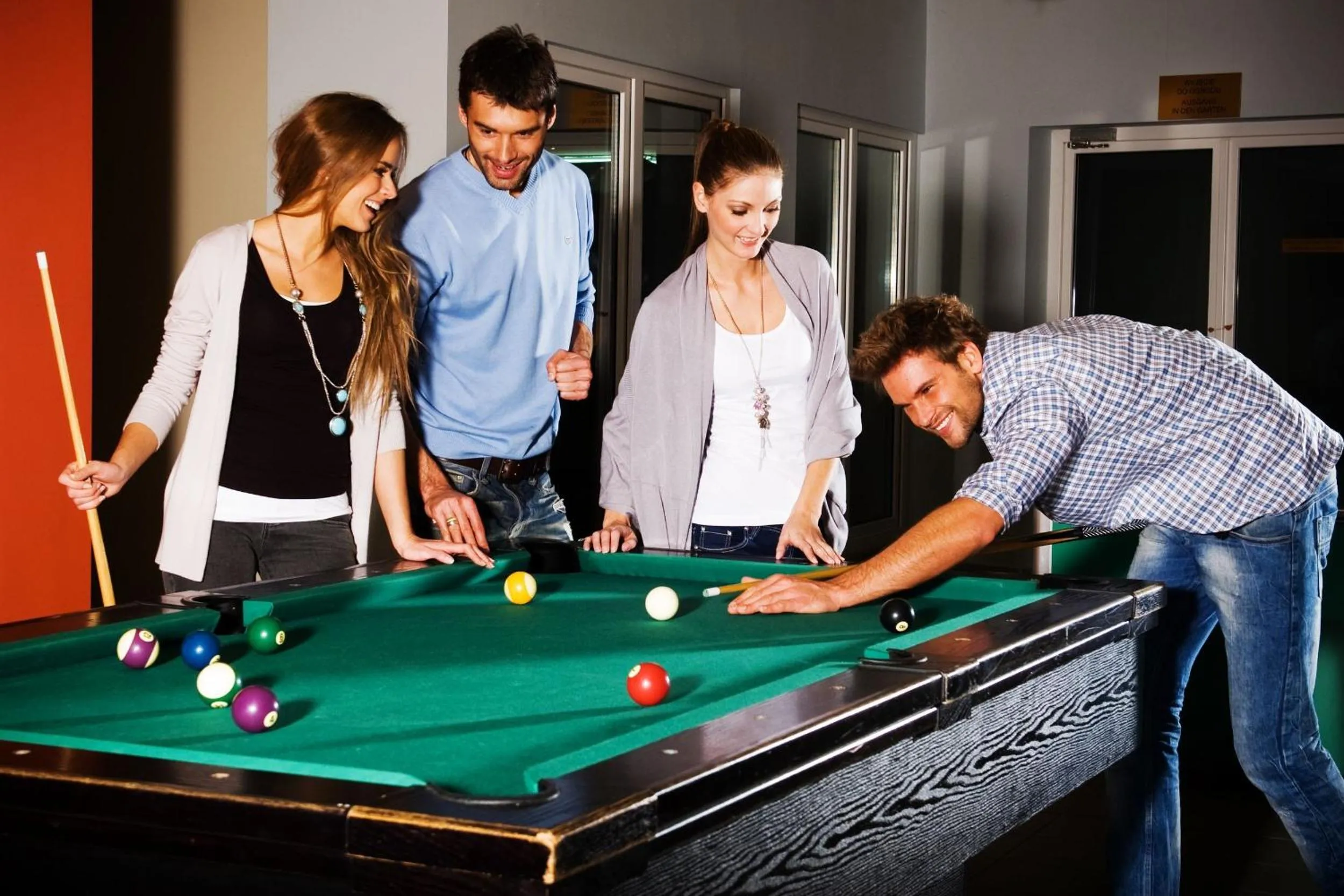 Billiard in Hotel Wolin