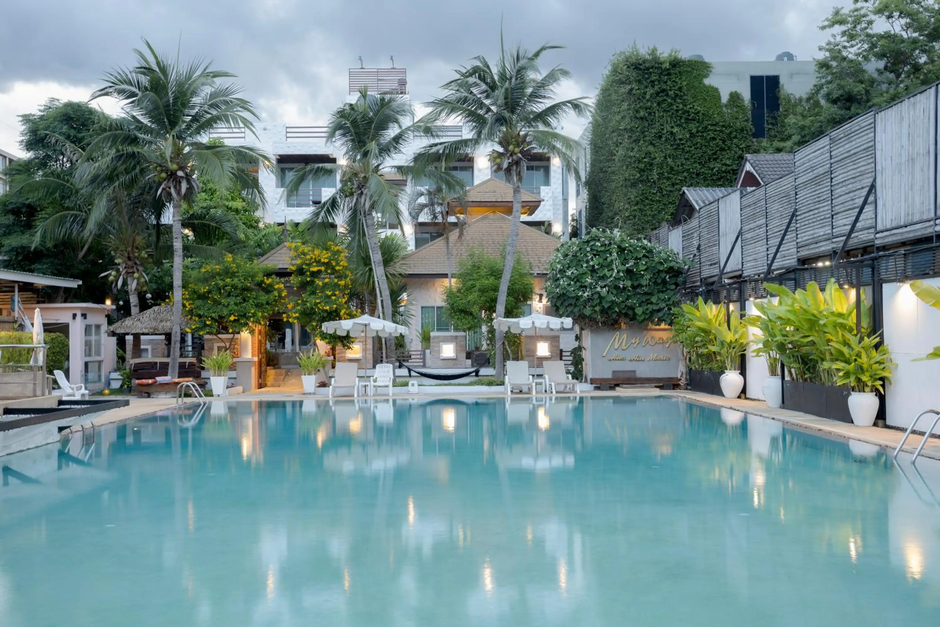 Swimming pool in My Way Hua Hin Music Hotel SHA Extra Plus