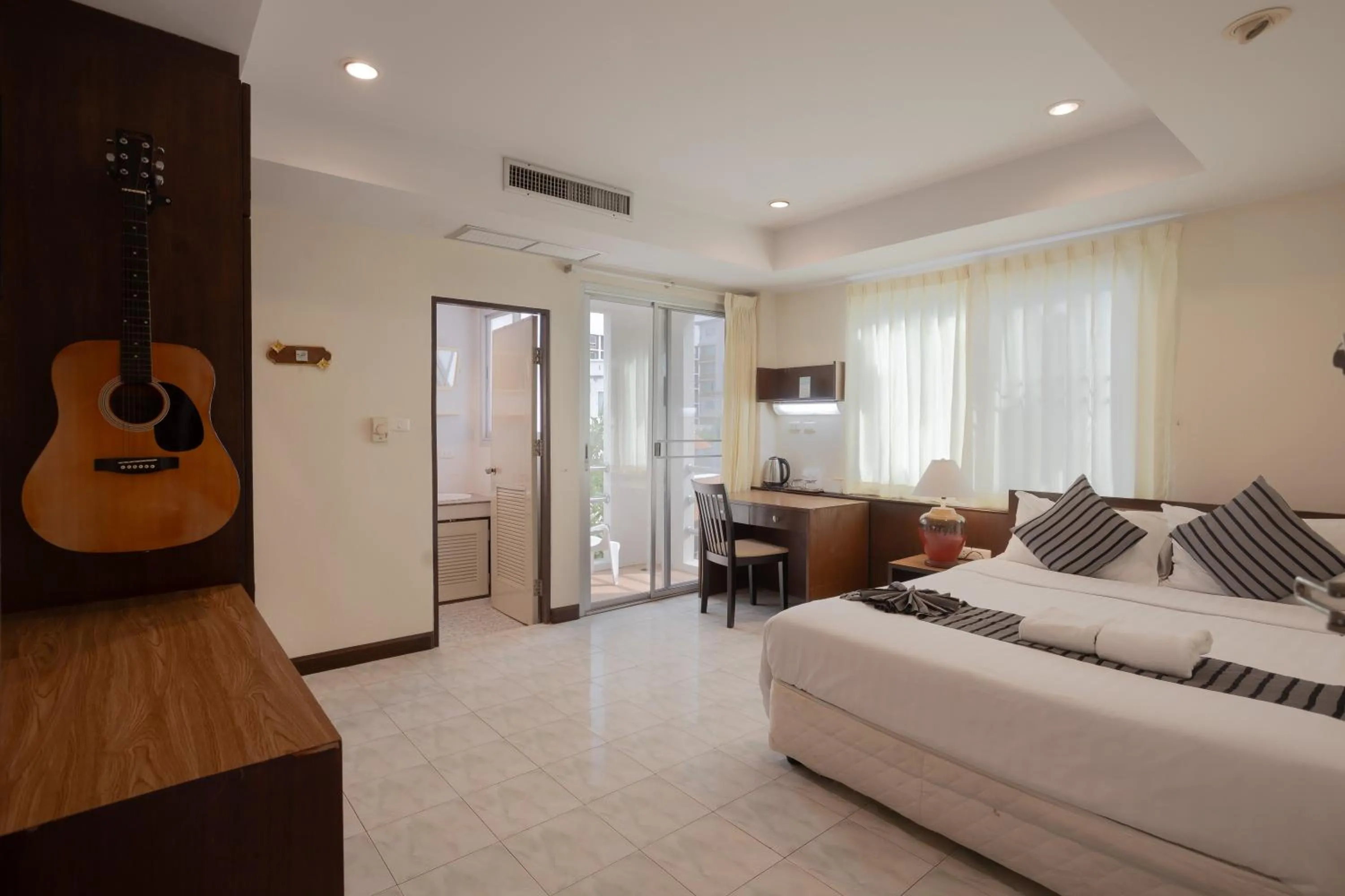 Bedroom, Bed in My Way Hua Hin Music Hotel SHA Extra Plus