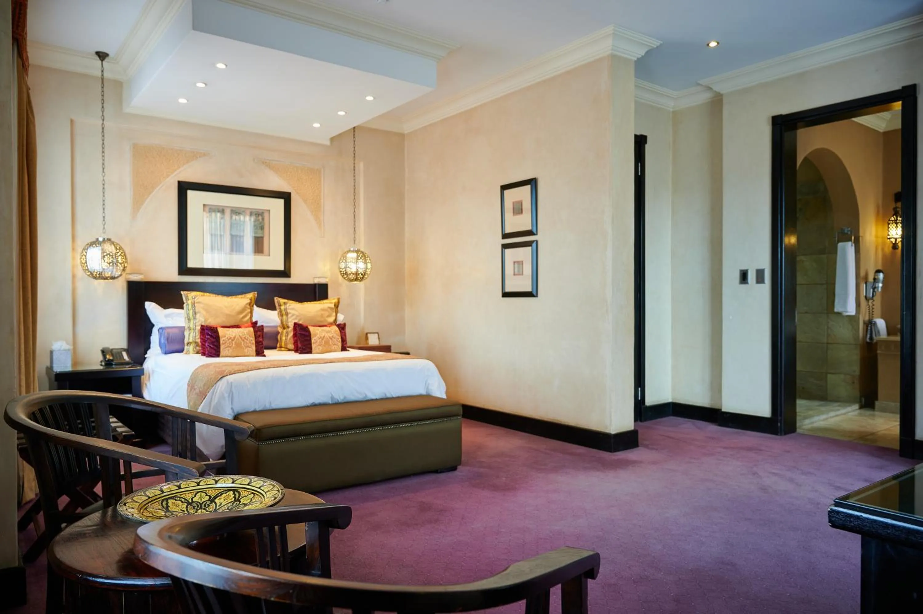 Bed in Royal Elephant Hotel & Conference Centre