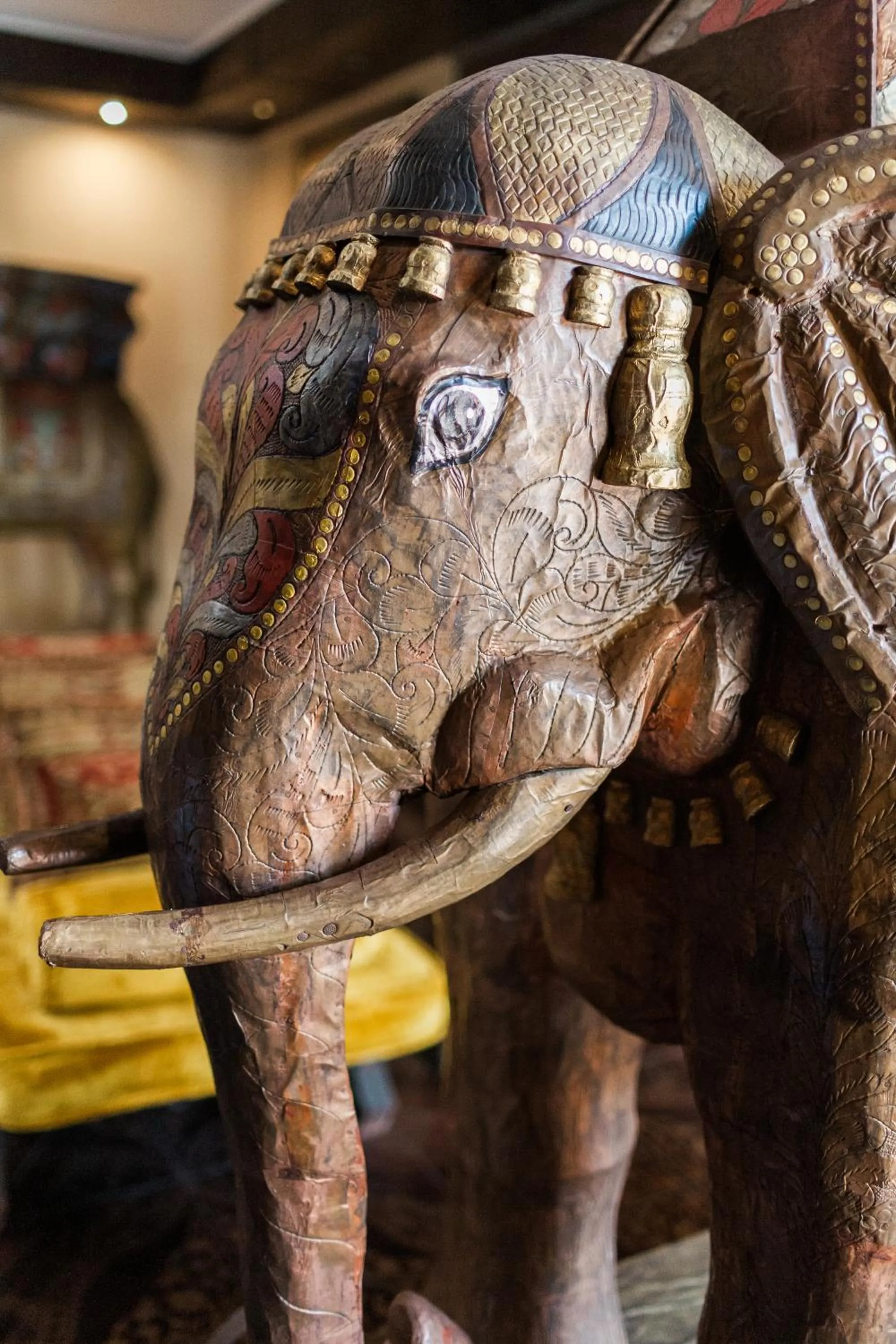 Decorative detail in Royal Elephant Hotel & Conference Centre