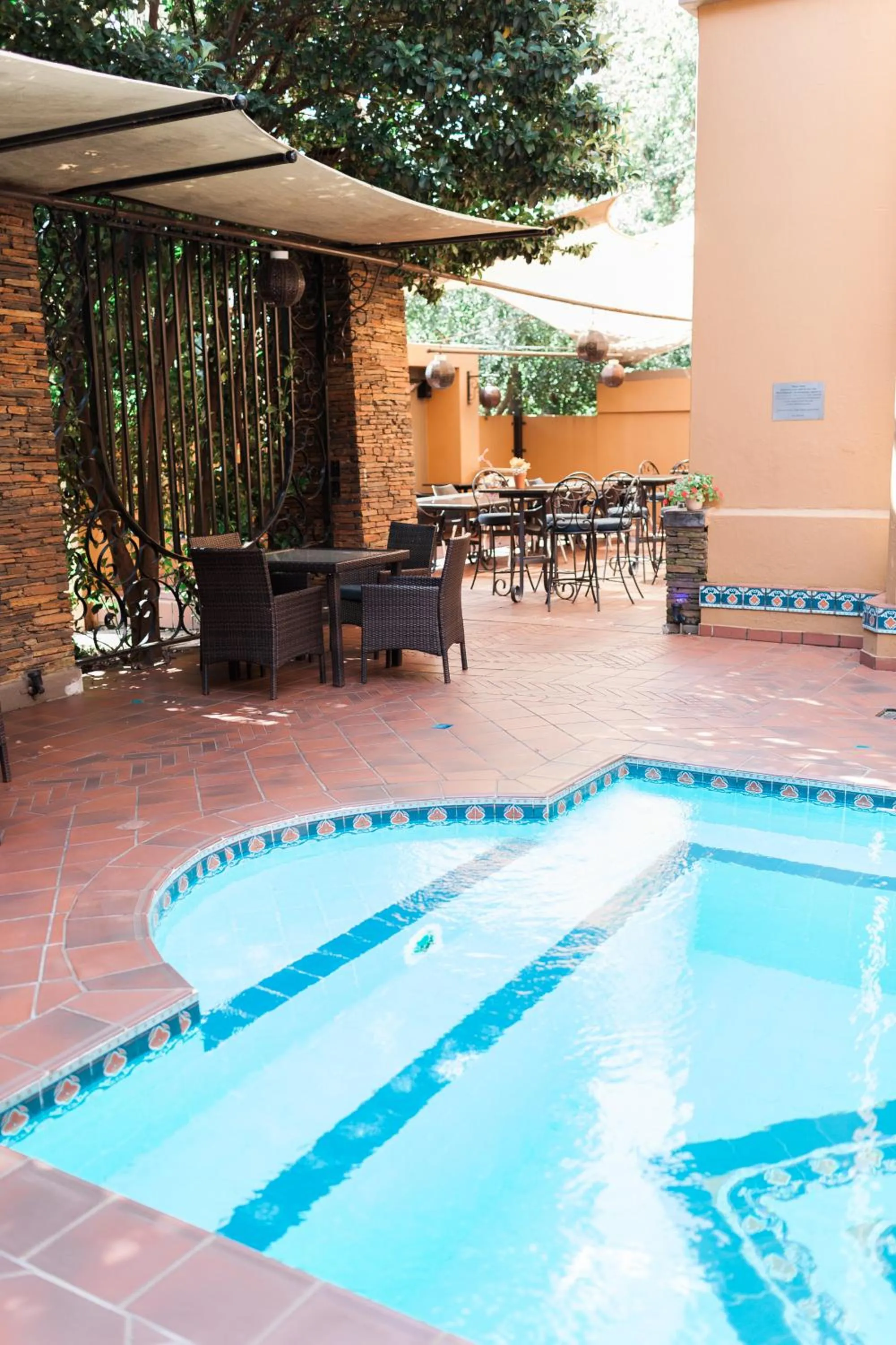 Pool view in Royal Elephant Hotel & Conference Centre