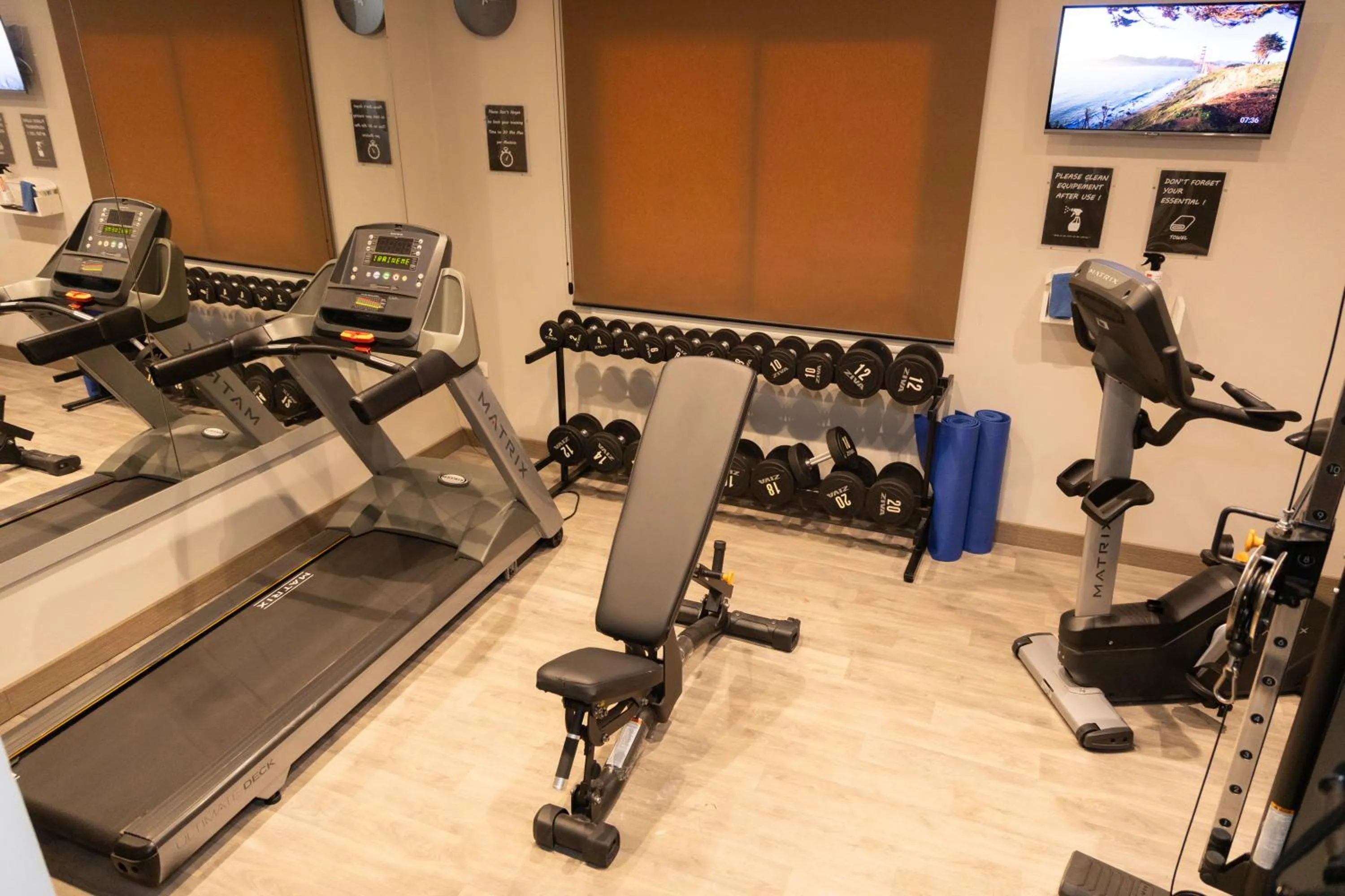 Fitness centre/facilities in Golf Royal Hotel