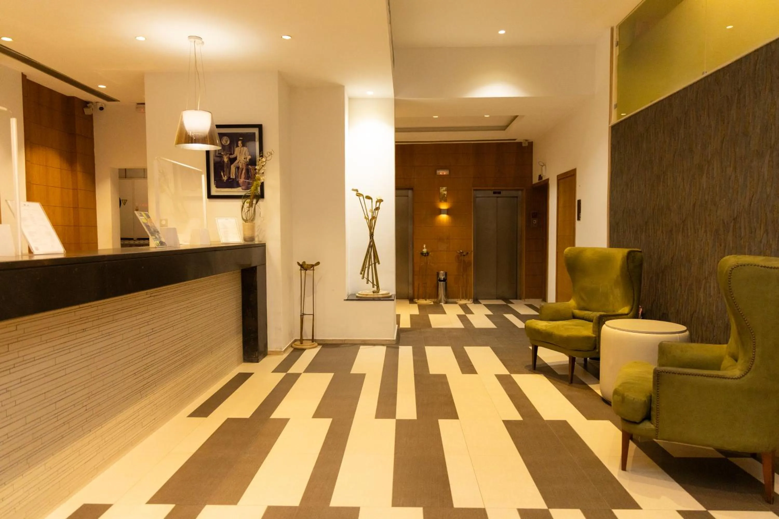 Living room in Golf Royal Hotel