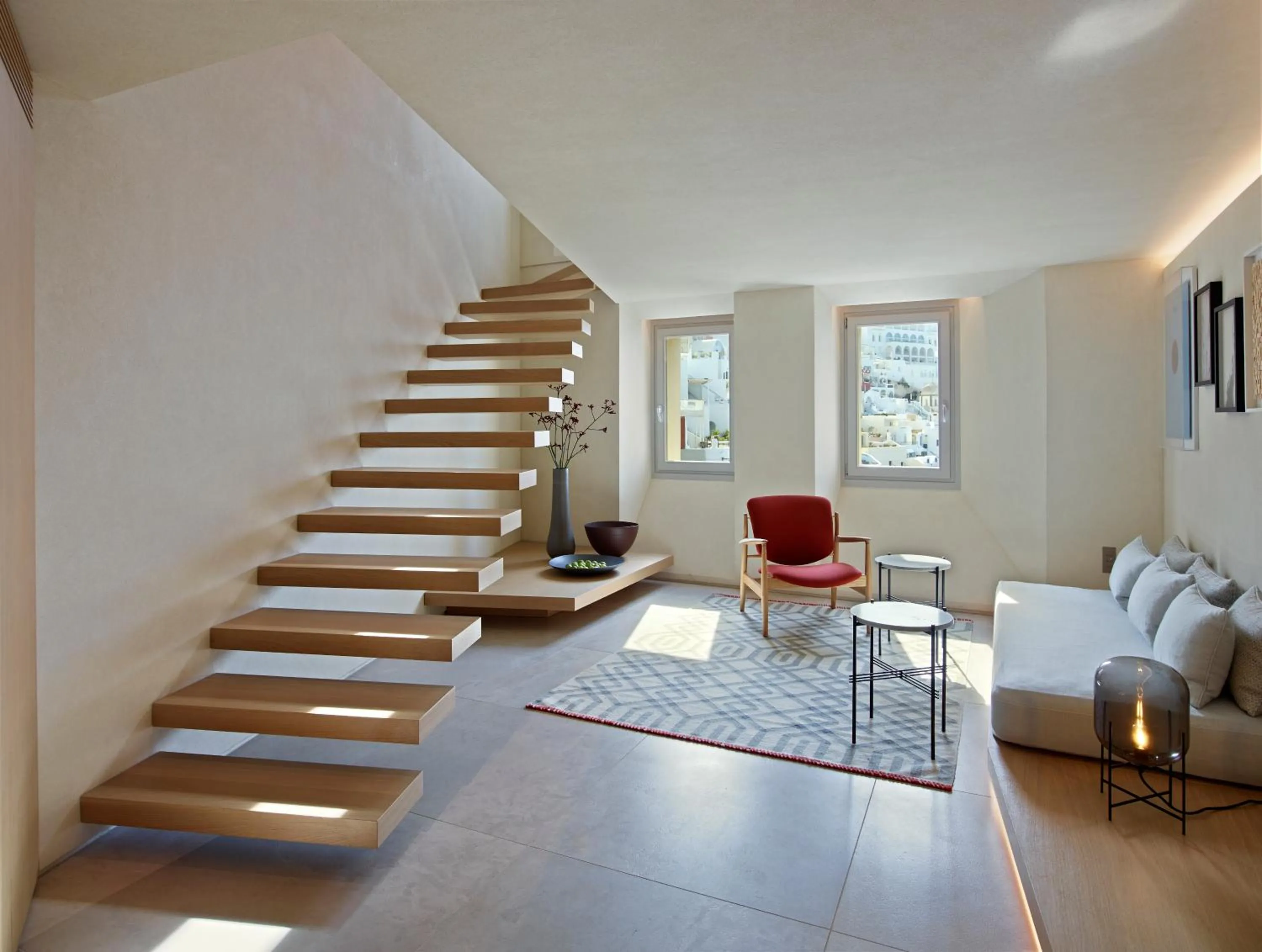 Living room in Villa Bordeaux