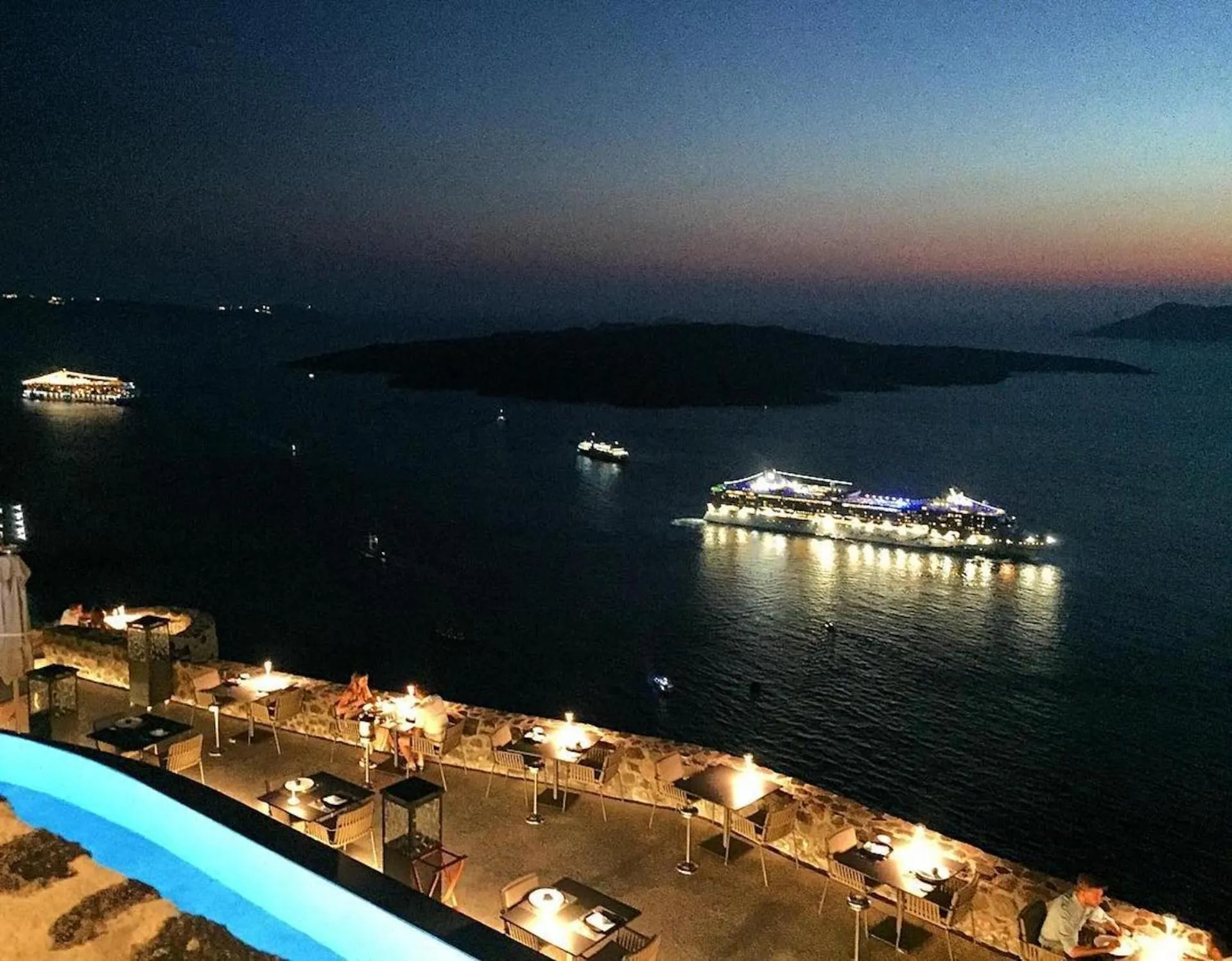 Bird's eye view in Villa Bordeaux