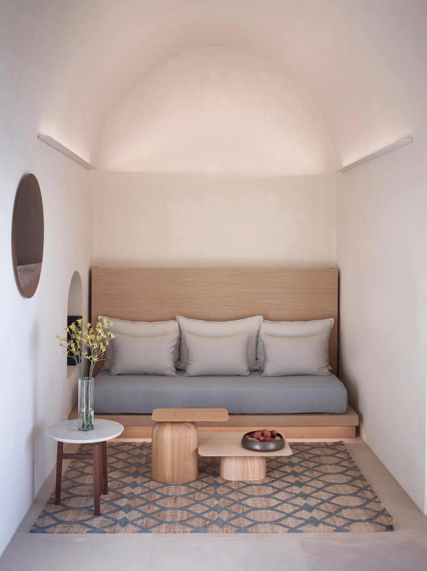 Living room in Villa Bordeaux