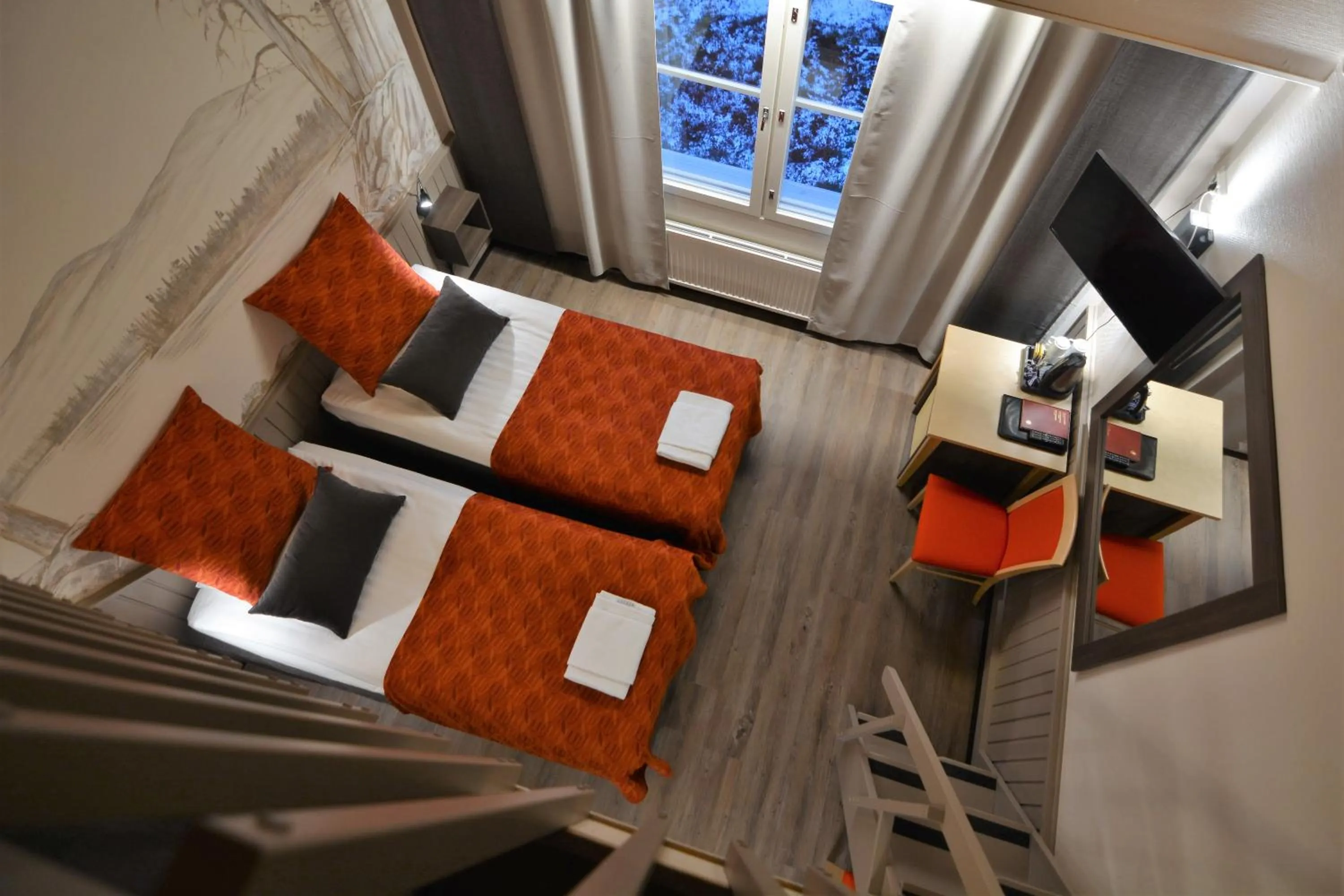 Photo of the whole room in Hotel Ylläsrinne