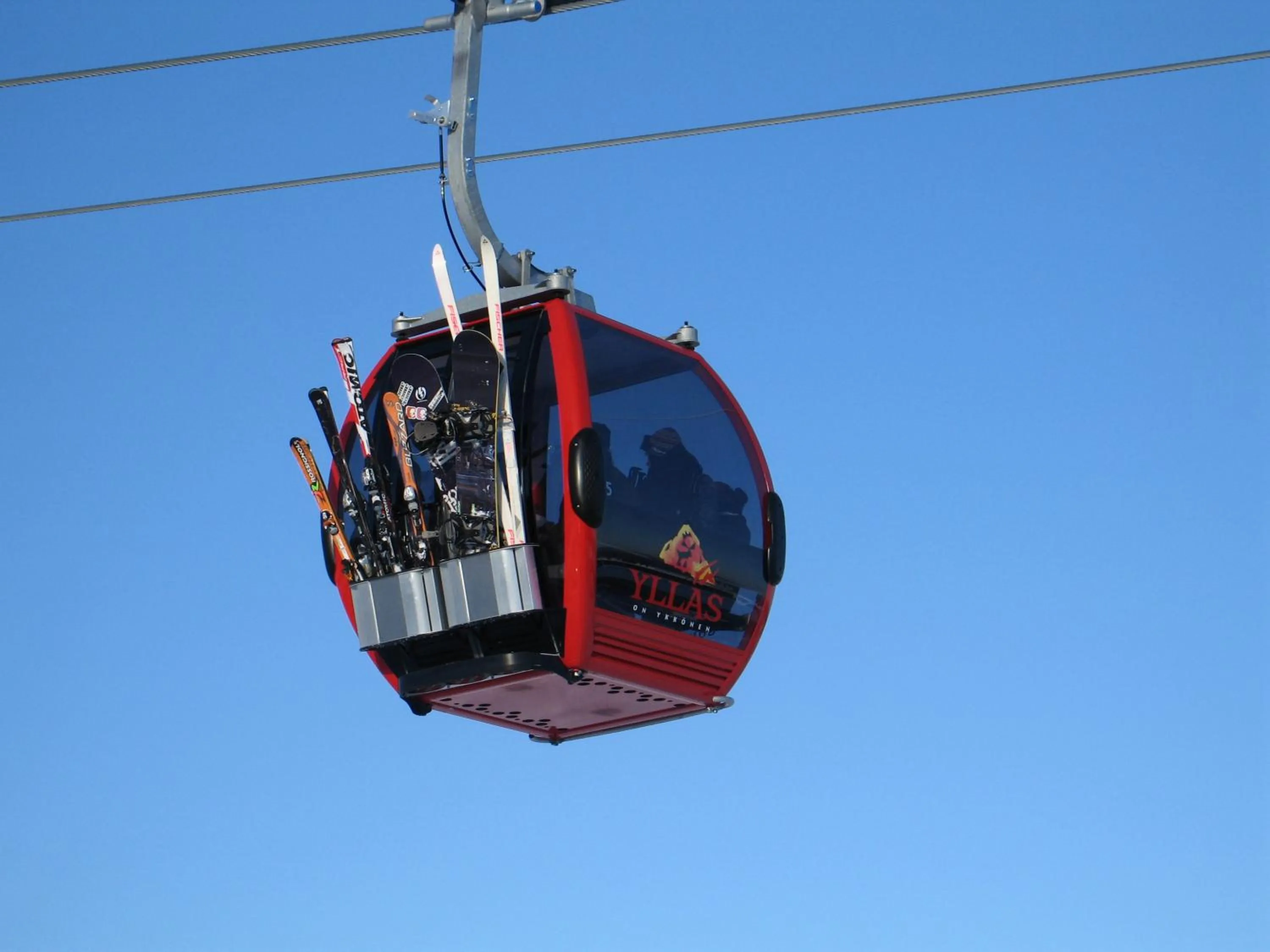 Skiing in Hotel Ylläsrinne