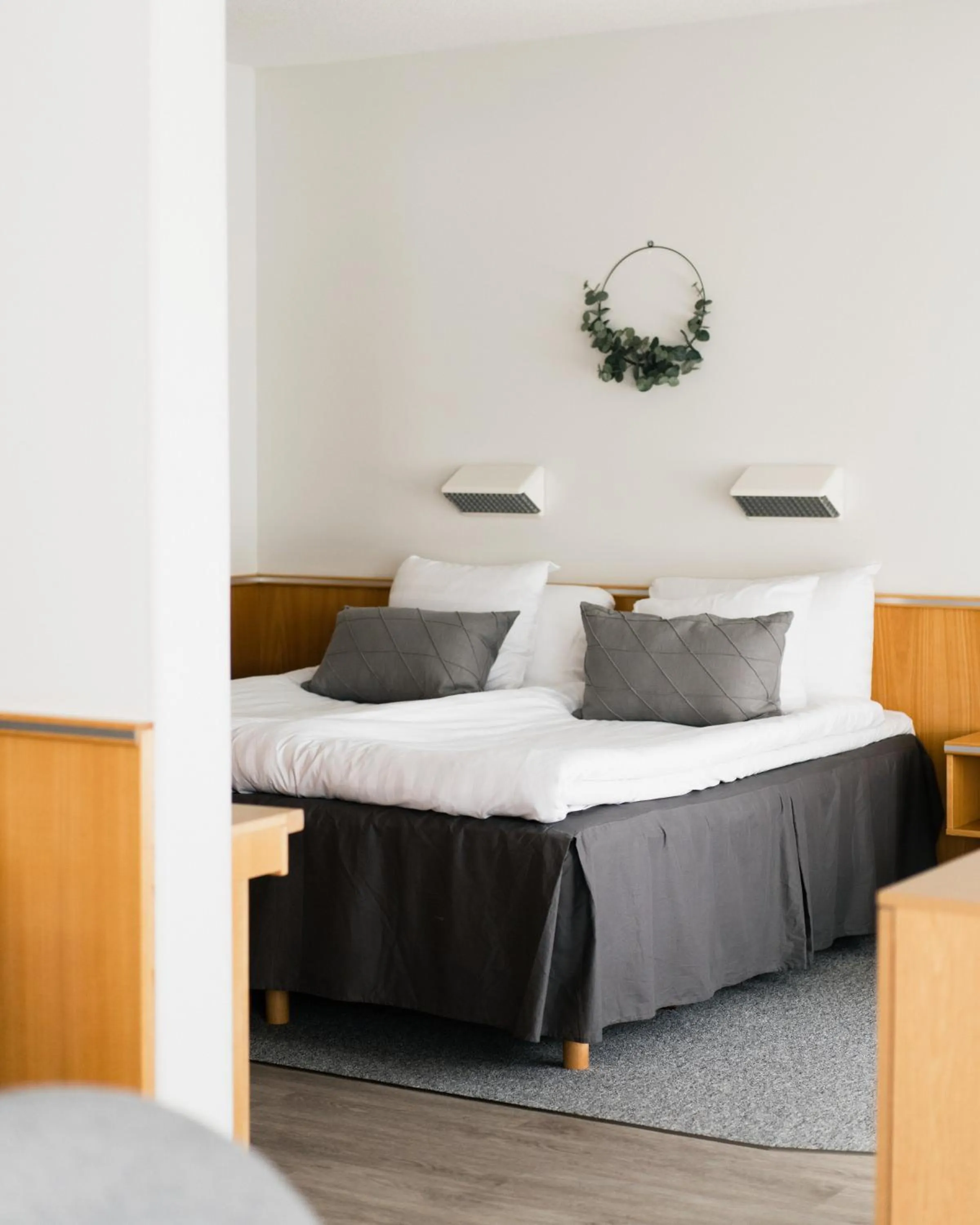 Bed in Hotel Waltikka