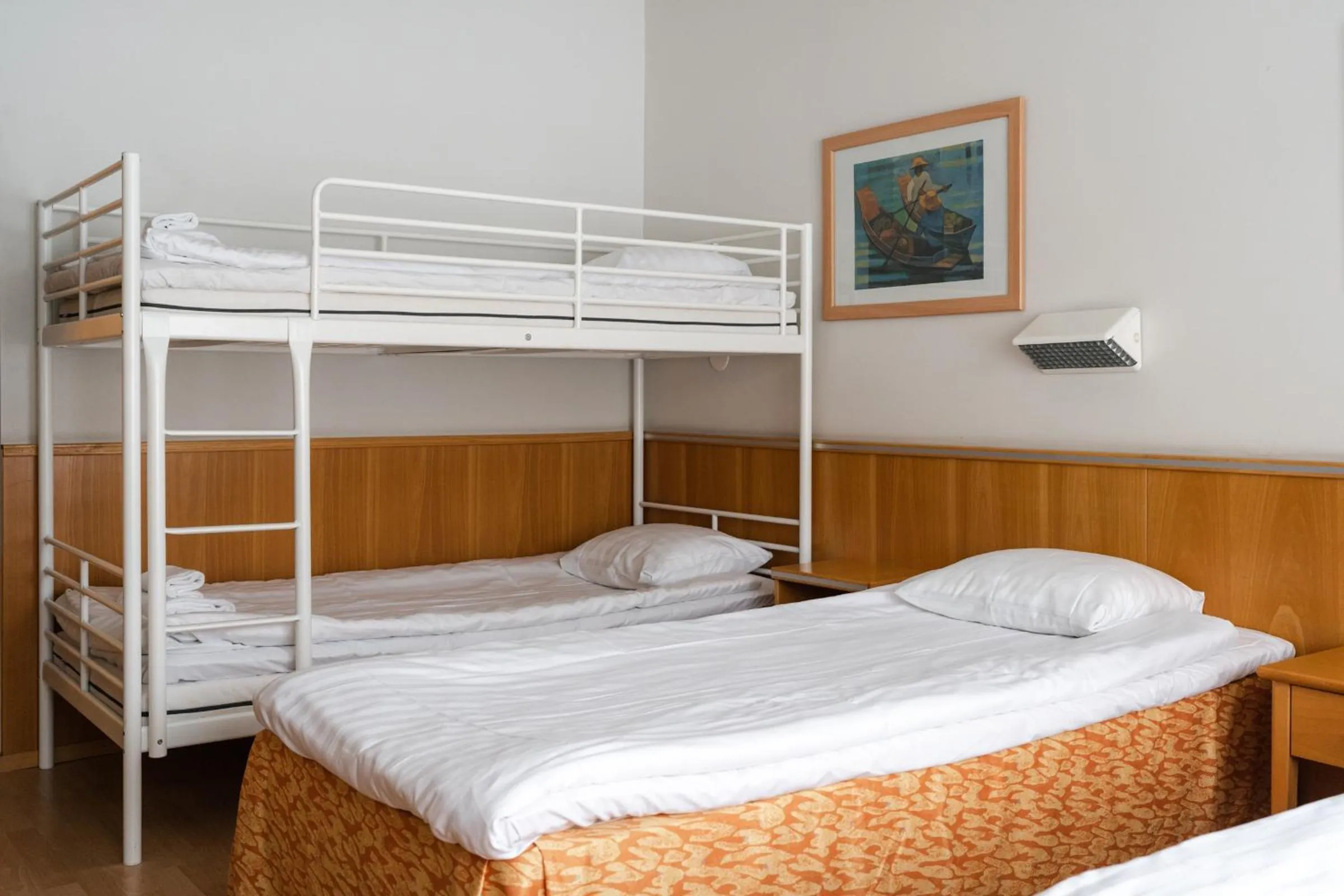 Bed in Hotel Waltikka