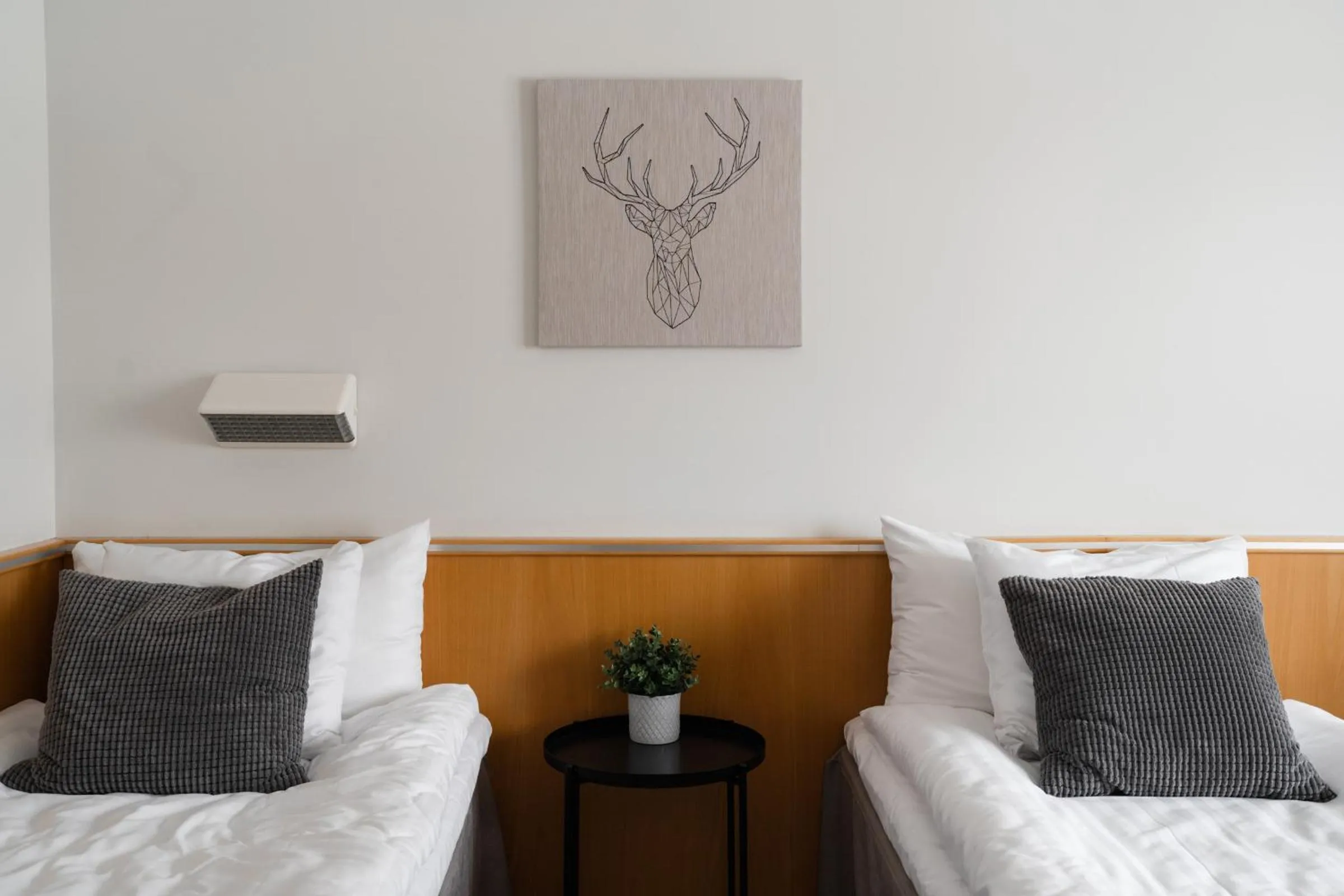 Bed in Hotel Waltikka