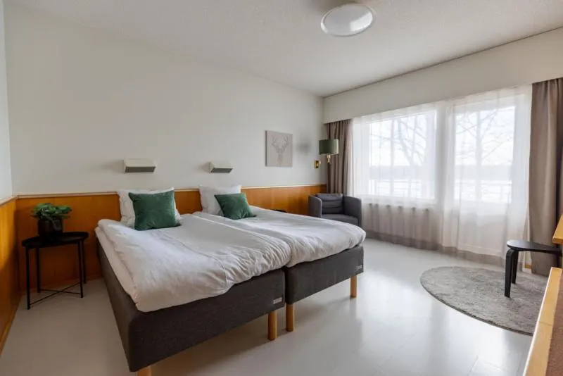 Bed in Hotel Waltikka