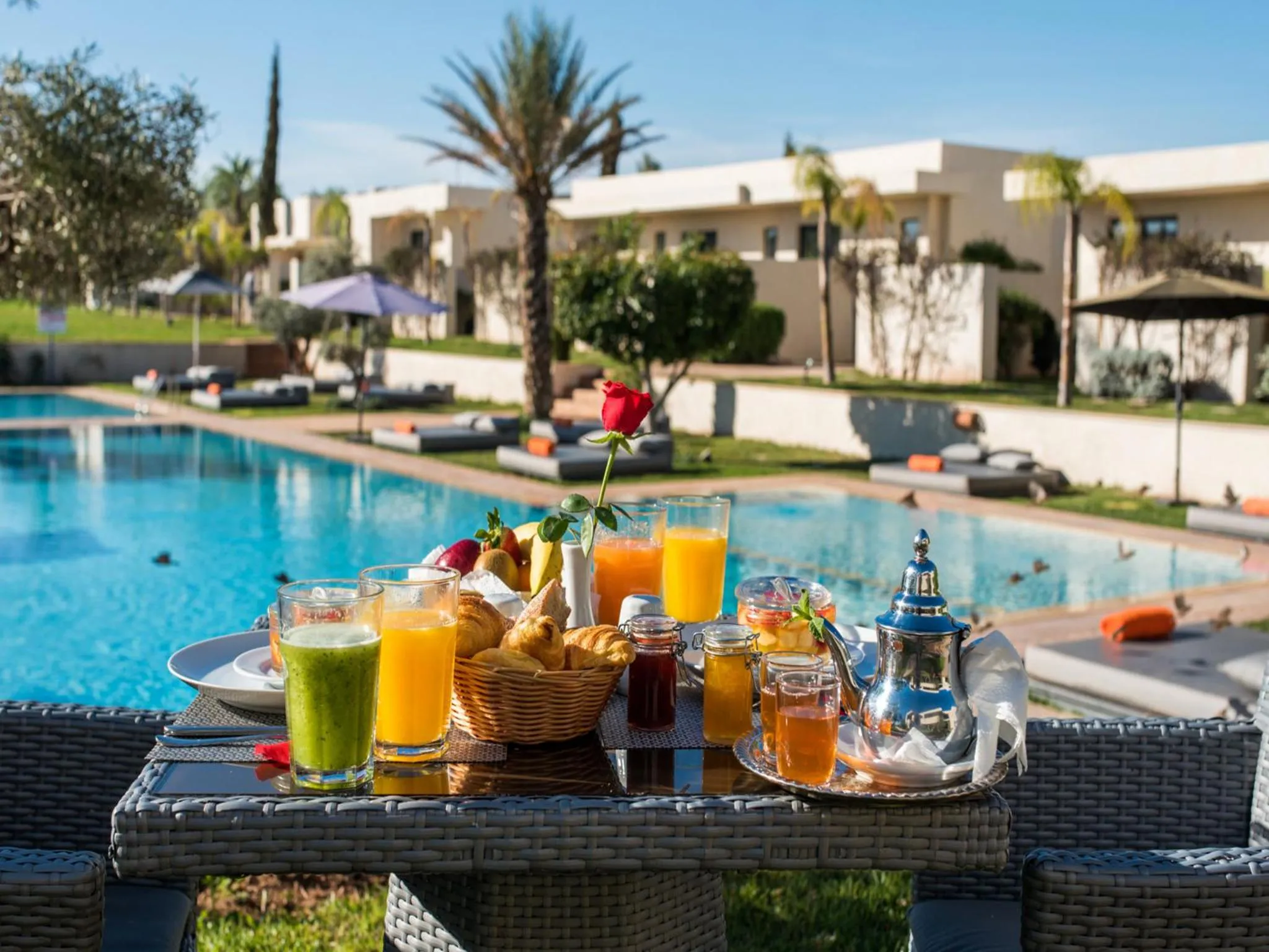 Restaurant/places to eat in Sirayane Boutique Hotel & Spa Marrakech