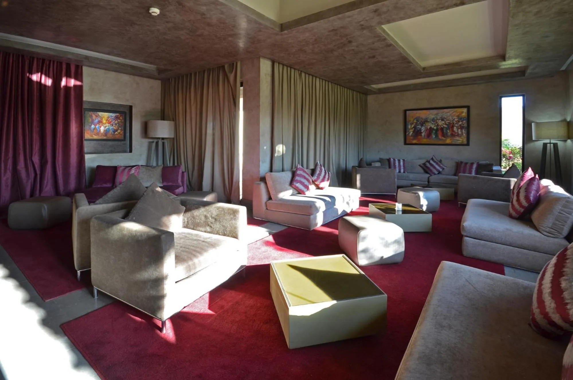 Communal lounge/ TV room in Sirayane Boutique Hotel & Spa Marrakech