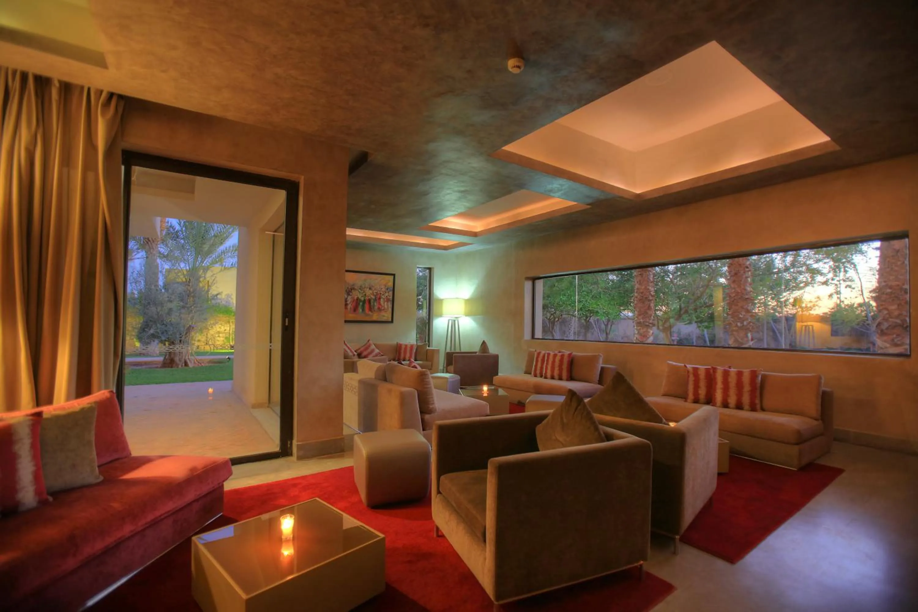 Communal lounge/ TV room in Sirayane Boutique Hotel & Spa Marrakech
